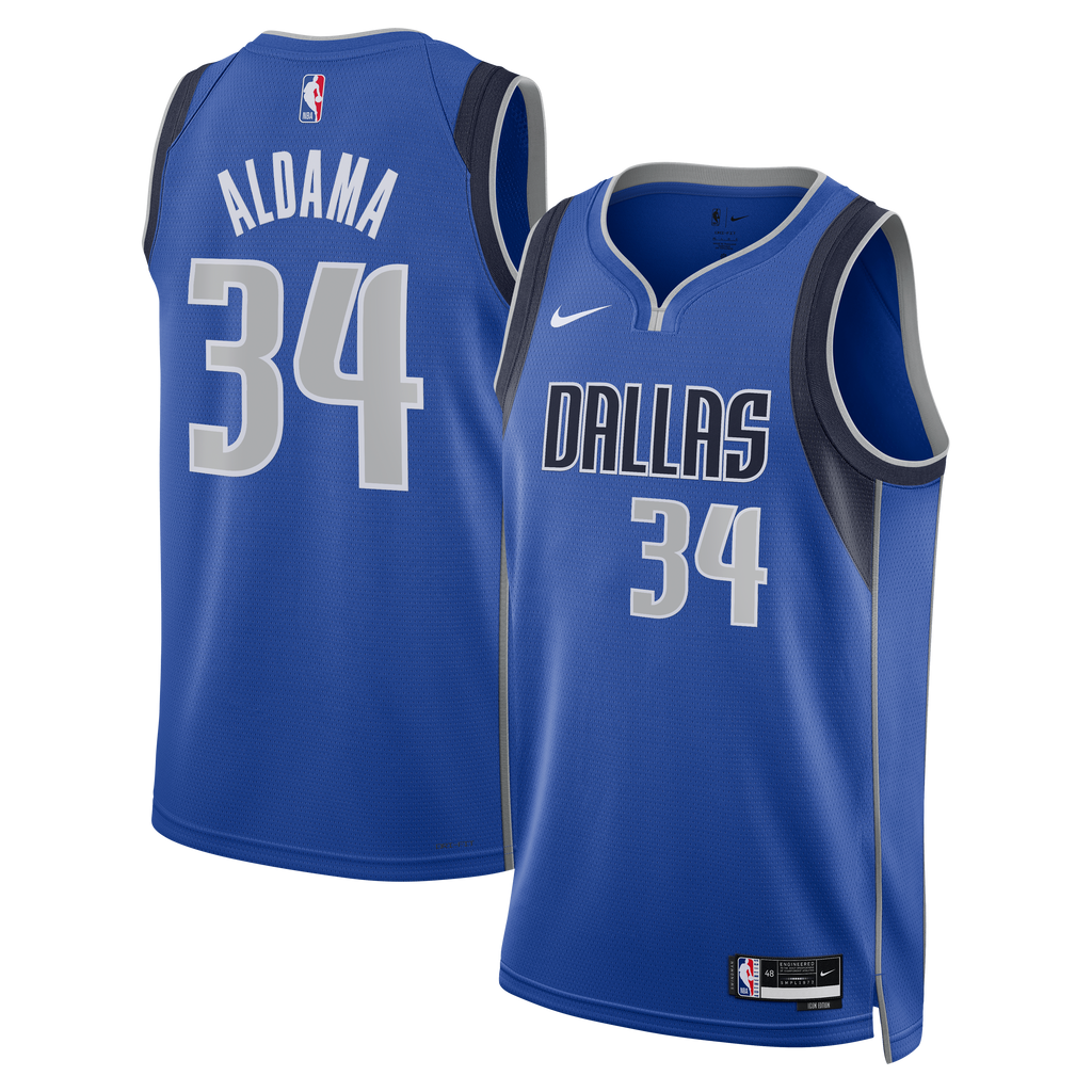Santi Aldama Dallas Mavericks Icon Edition Swingman Jersey - Blue - Unisex