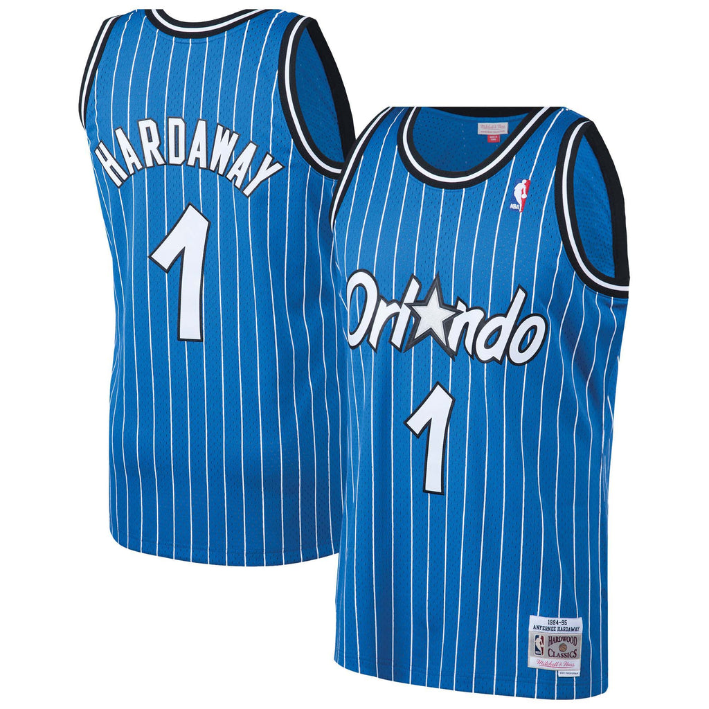 Anfernee Hardaway Orlando Magic Hardwood Classics Road Jersey - Mens
