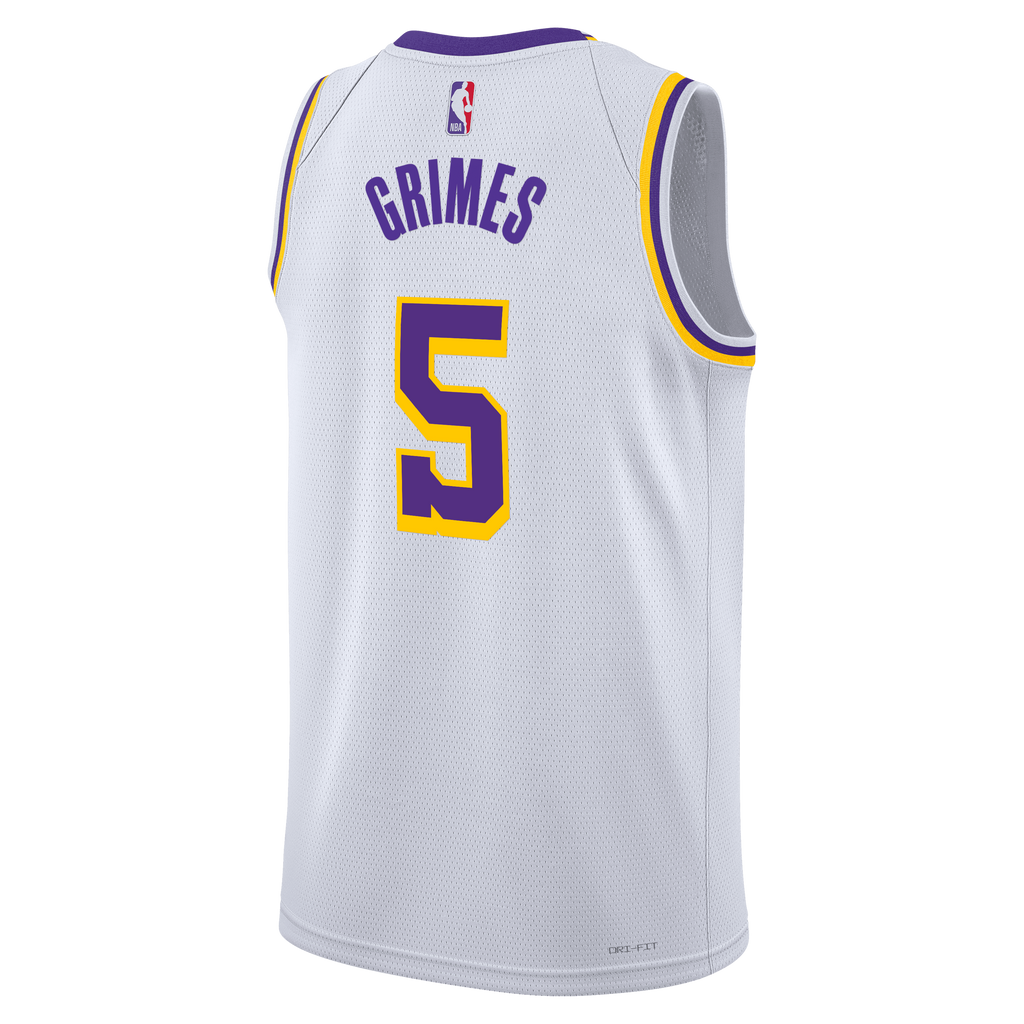 Quentin Grimes Los Angeles Lakers Association Edition Swingman Jersey - White - Unisex
