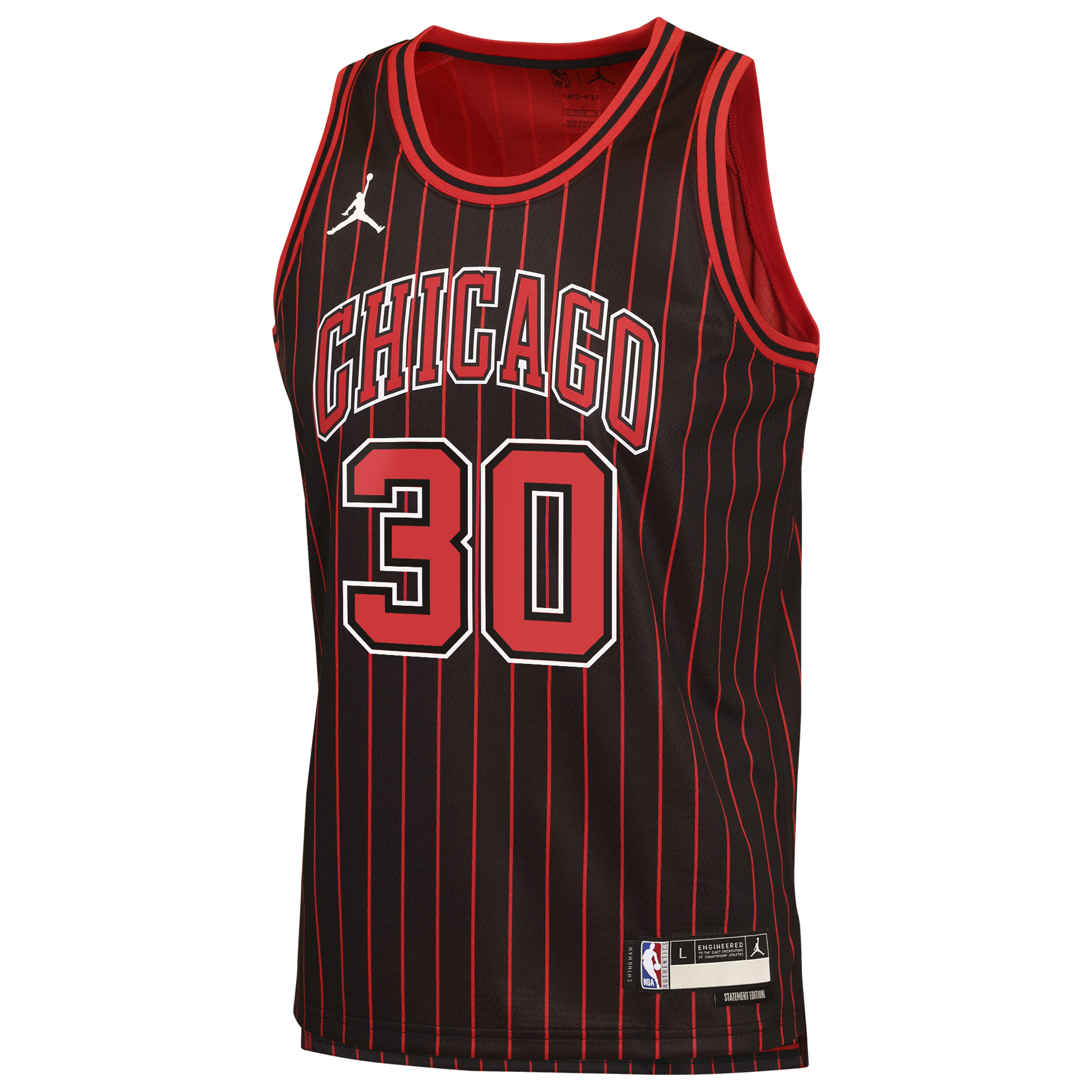 Tre Jones Chicago Bulls Statement Edition Jersey - Black - Youth