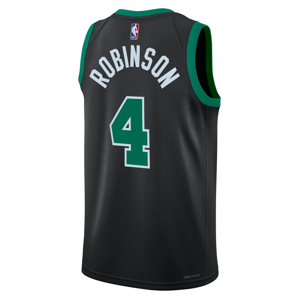 Mitchell Robinson Boston Celtics Statement Edition Swingman Jersey - Black - Unisex