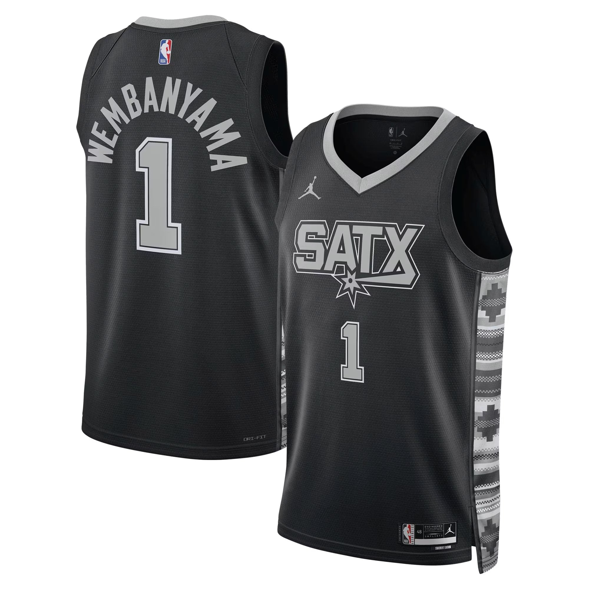 Victor Wembanyama San Antonio Spurs Statement Edition Swingman Jersey - Unisex