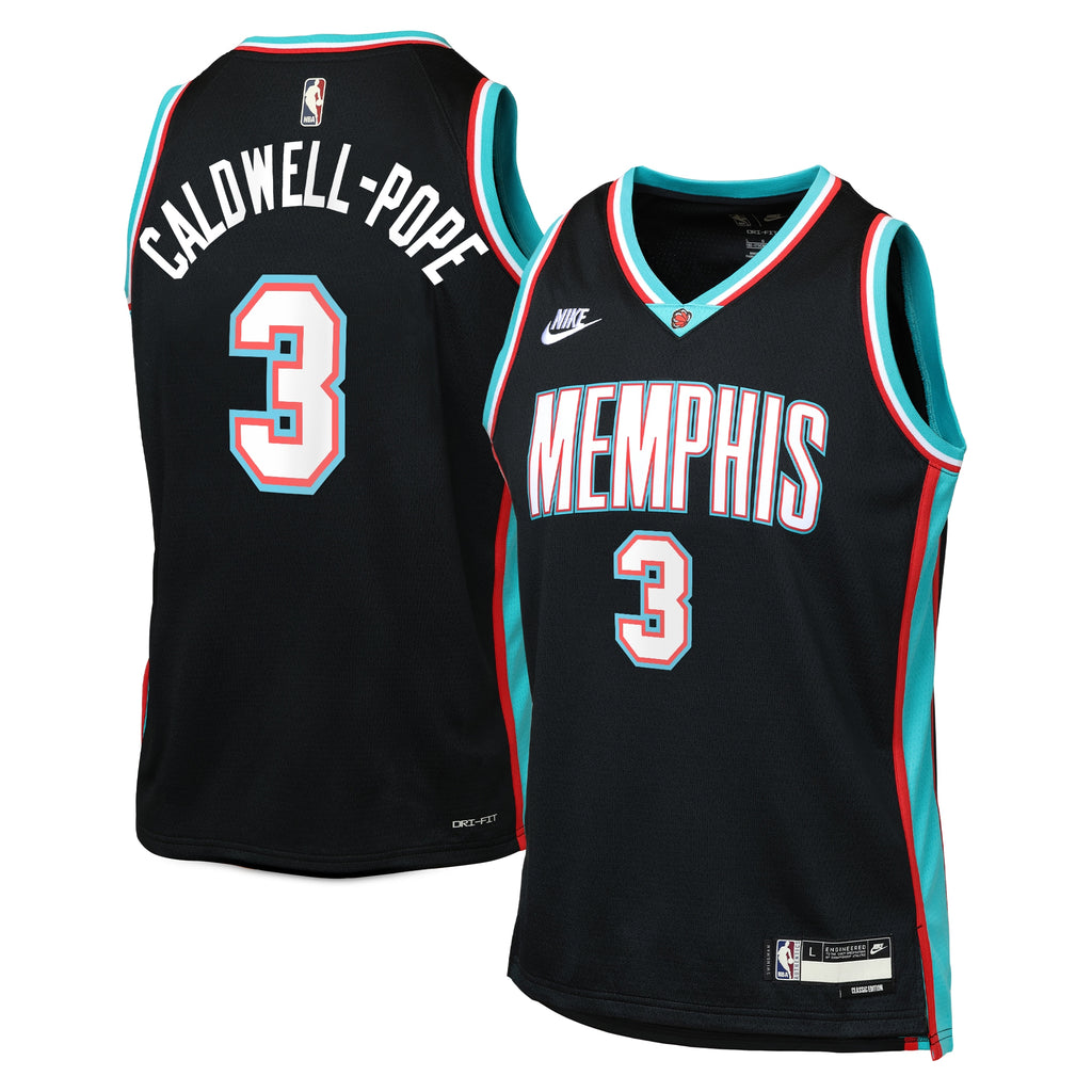 Kentavious Caldwell-Pope Memphis Grizzlies Classic Edition Jersey - Black - Youth
