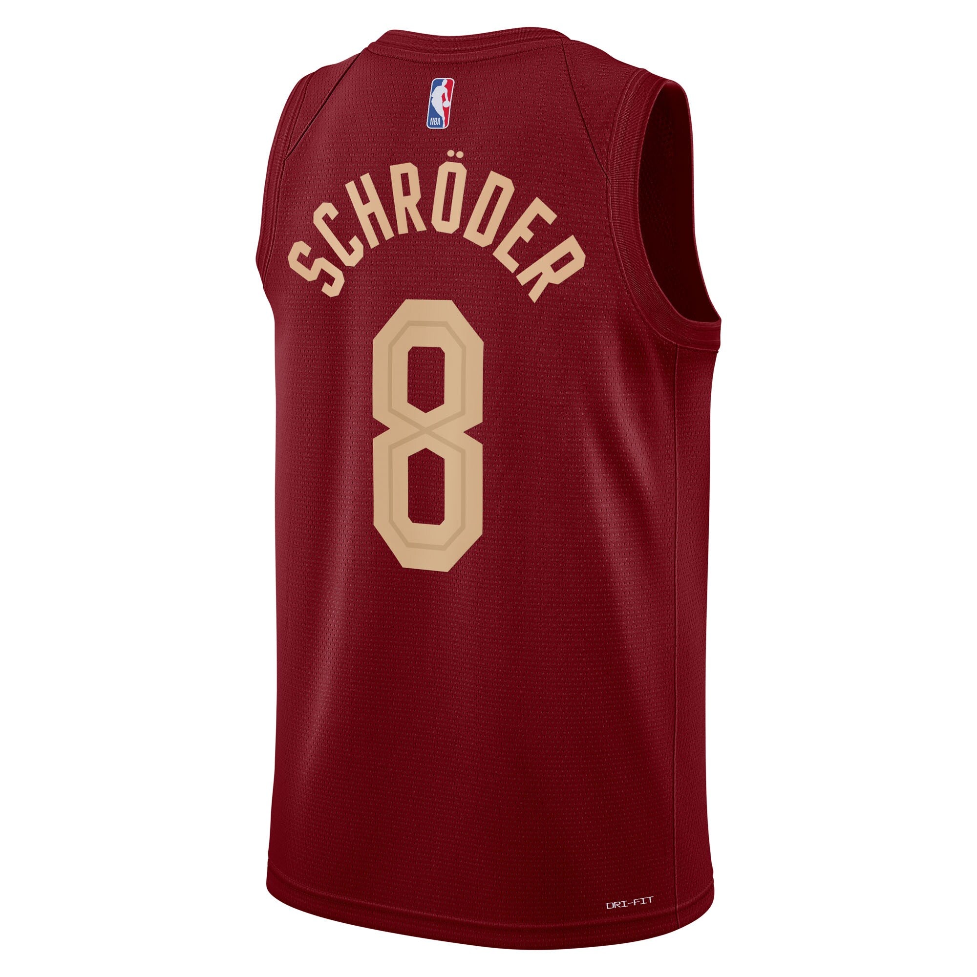 Dennis Schröder Cleveland Cavaliers Icon Edition Swingman Jersey - Wine - Unisex