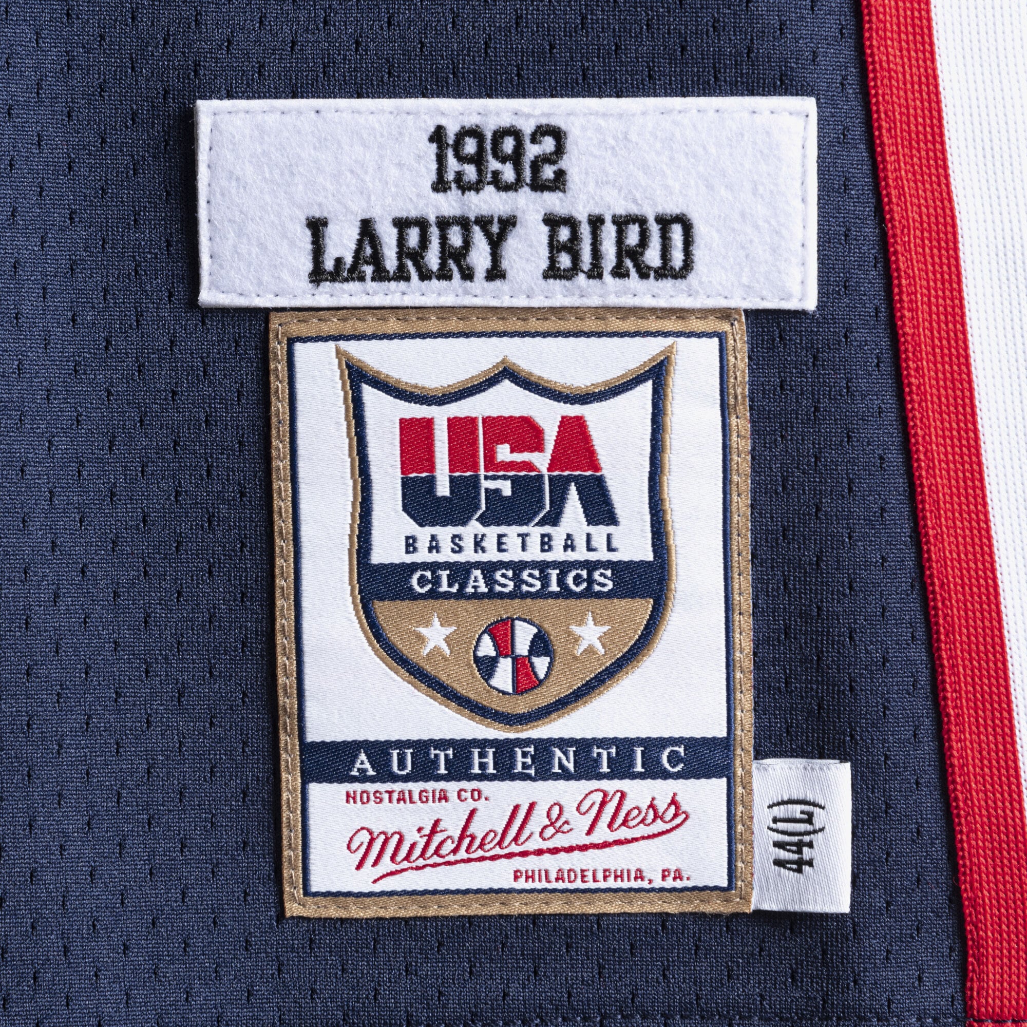 Larry Bird USA Basketball 1992 Authentic Jersey