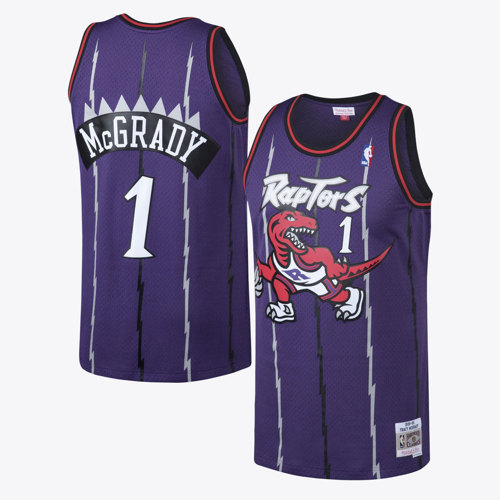 Tracy McGrady Toronto Raptors Hardwood Classics Swingman Road Jersey - Mens
