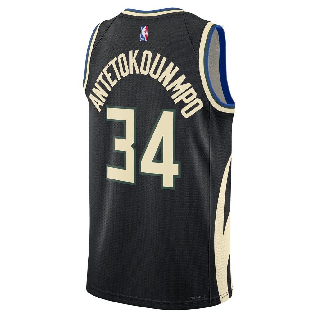 Giannis Antetokounmpo Milwaukee Bucks Swingman Statement Jersey
