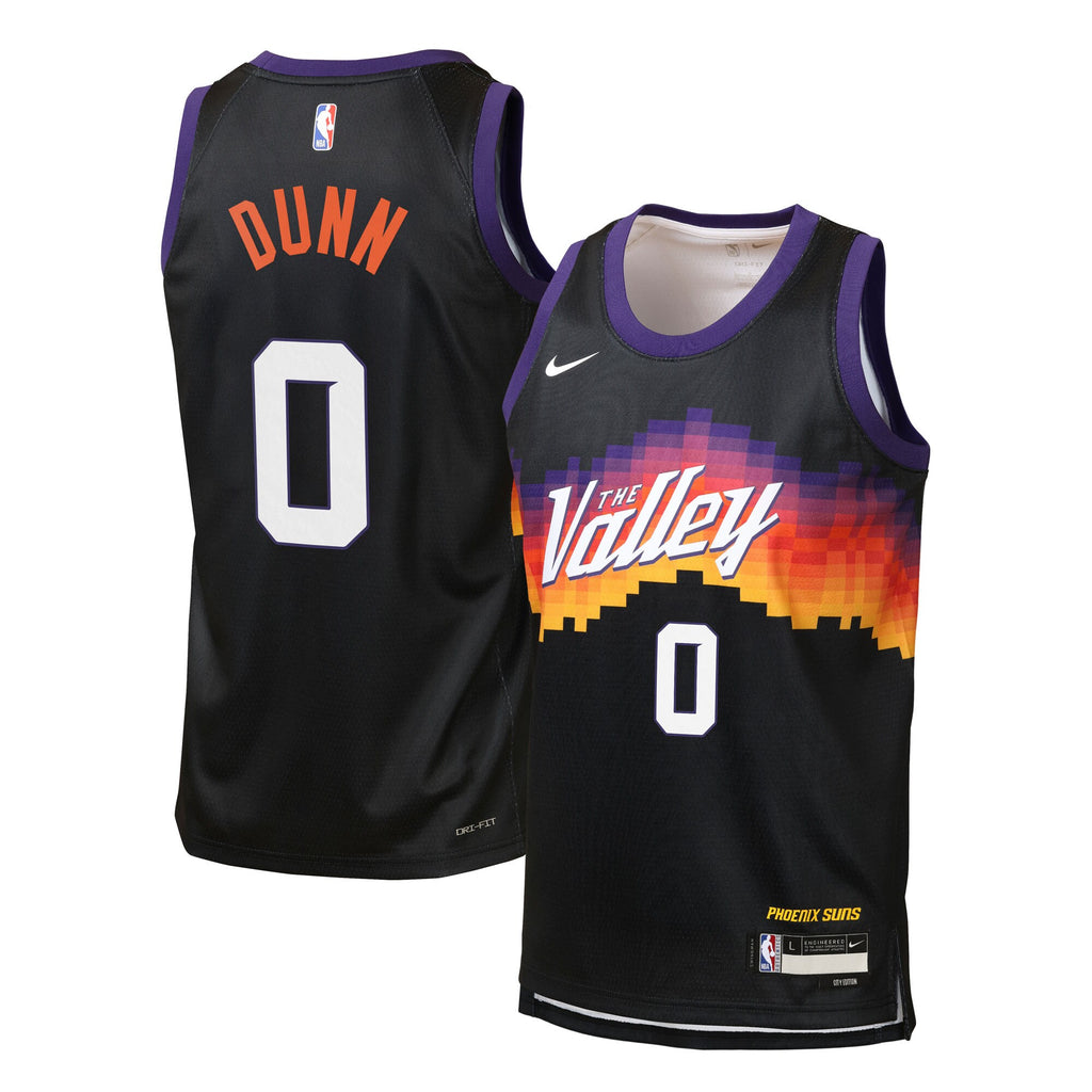 Ryan Dunn Phoenix Suns 2025/26 City Edition Swingman Jersey - Black - Youth