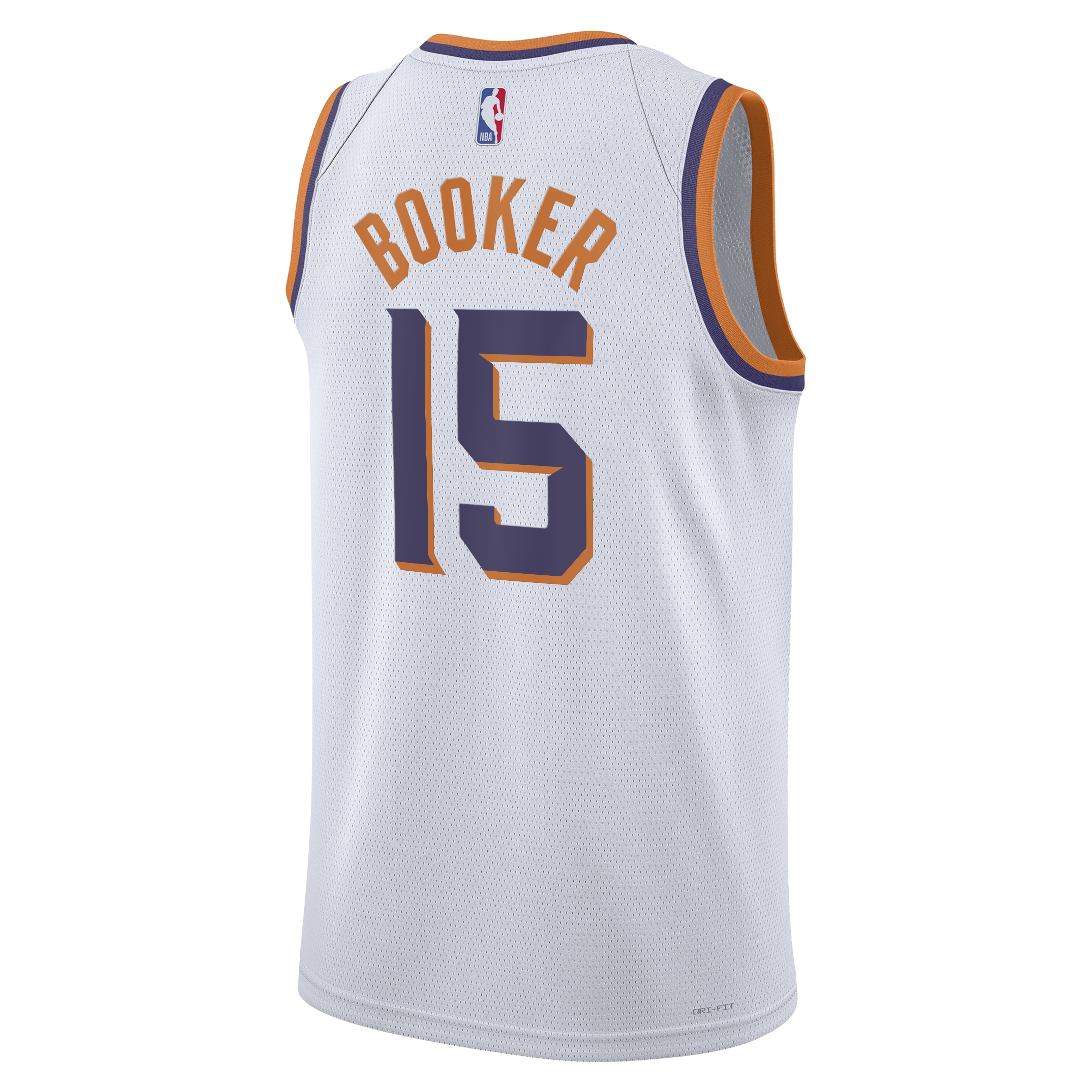 Devin Booker Phoenix Suns Association Edition Swingman Jersey - White - Unisex