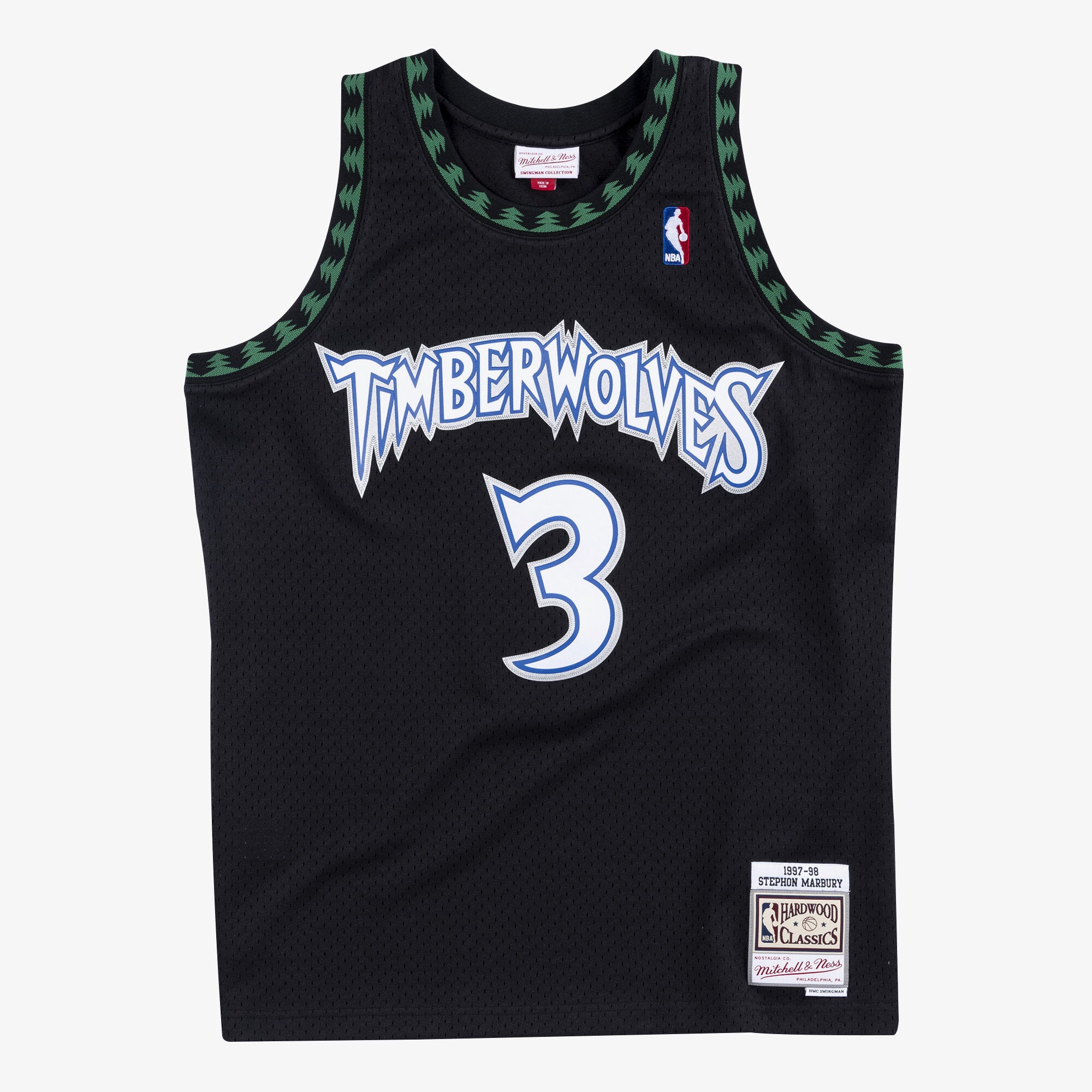 Stephon Marbury Minnesota Timberwolves 1997-98 Swingman Alternate Jersey