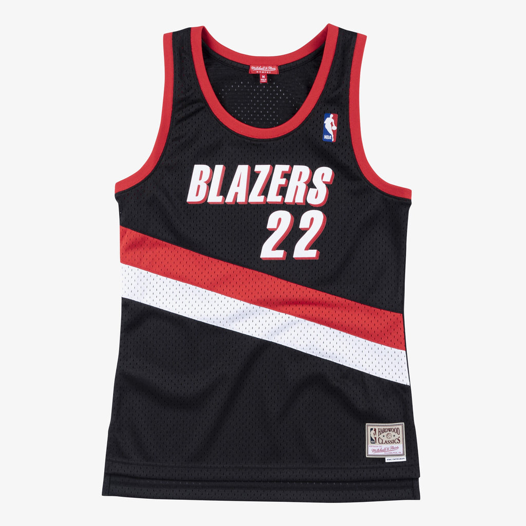 Clyde Drexler Portland Trail Blazers Swingman Jersey - Womens
