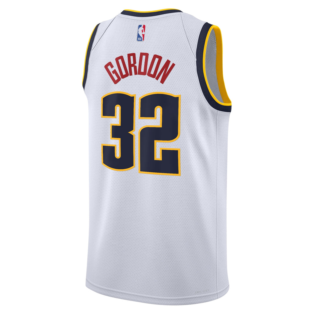 Aaron Gordon Denver Nuggets Swingman Association Jersey - White - Youth