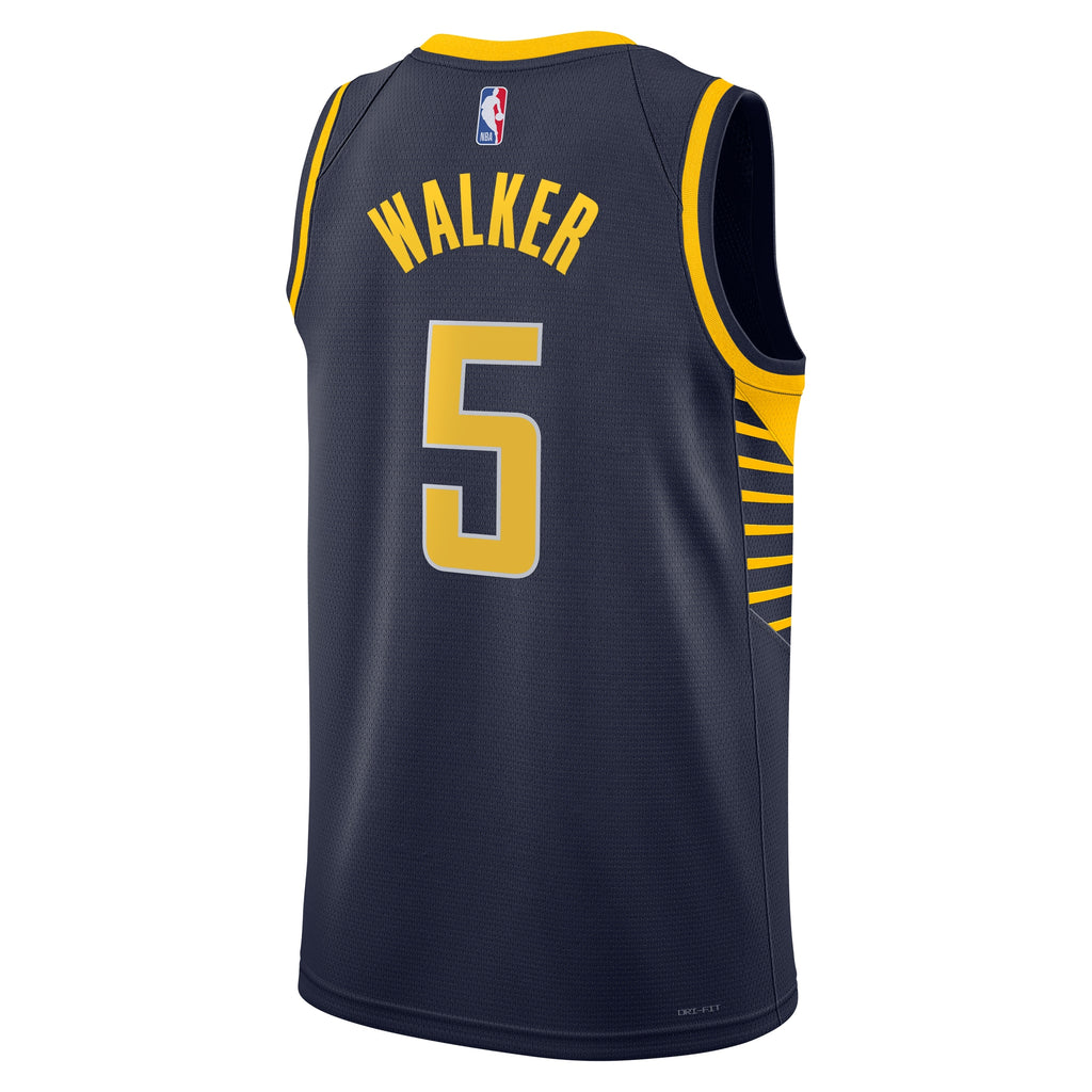 Jarace Walker Indiana Pacers Icon Edition Swingman Jersey - Navy - Unisex