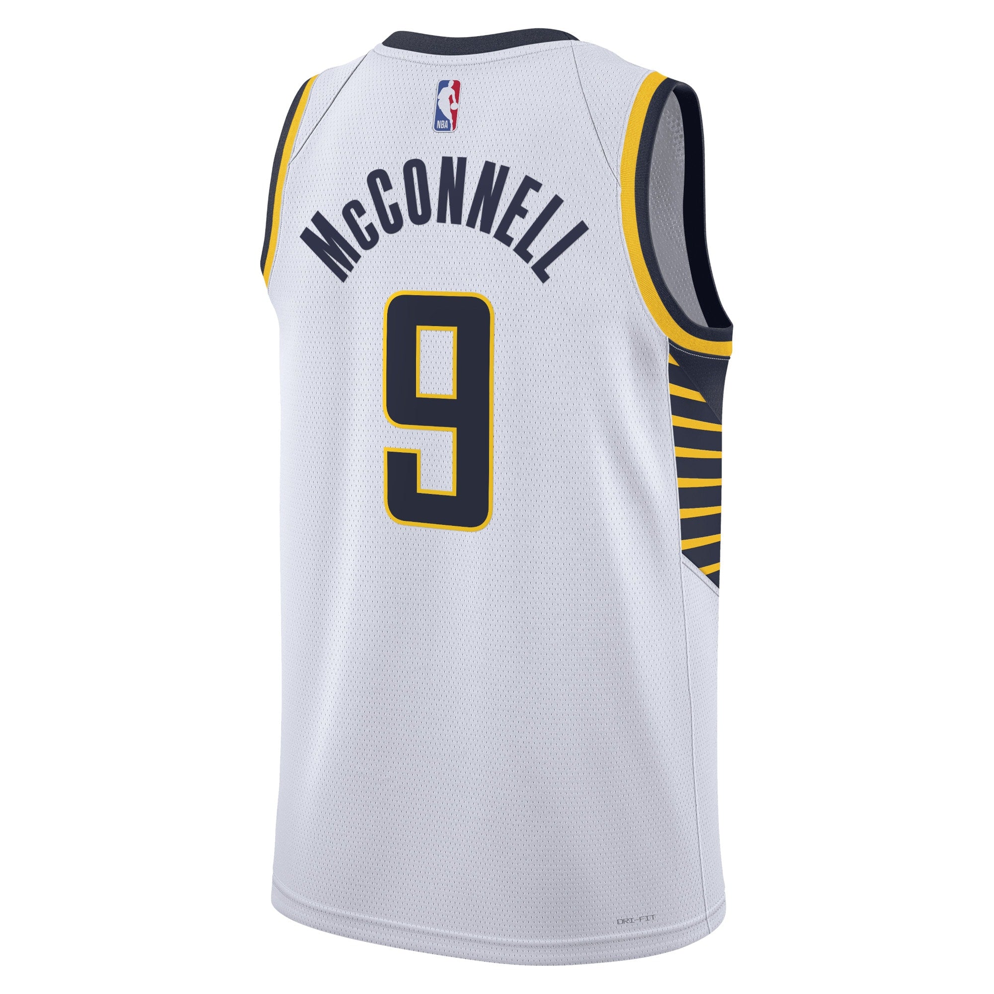 T.J. McConnell Indiana Pacers Association Edition Swingman Jersey - White - Unisex
