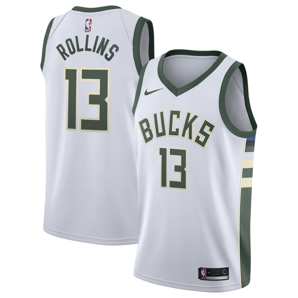 Ryan Rollins Milwaukee Bucks Association Edition Swingman Jersey - White - Youth