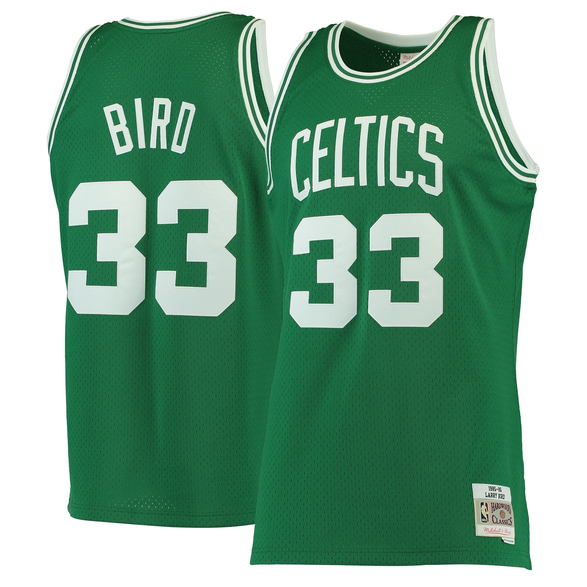 Larry Bird Boston Celtics 1985-86 Hardwood Classics Swingman Jersey - Mens