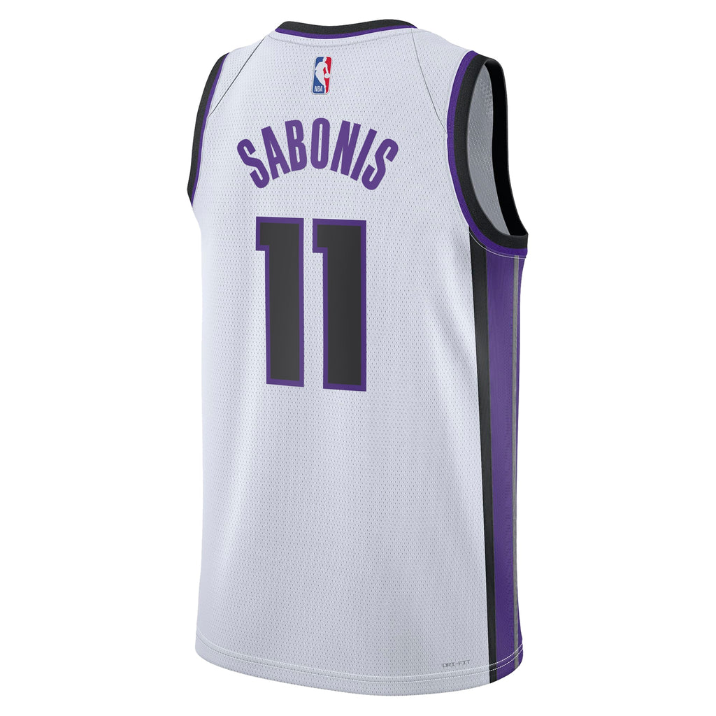 Domantas Sabonis Sacramento Kings Association Edition Swingman Jersey - White - Unisex