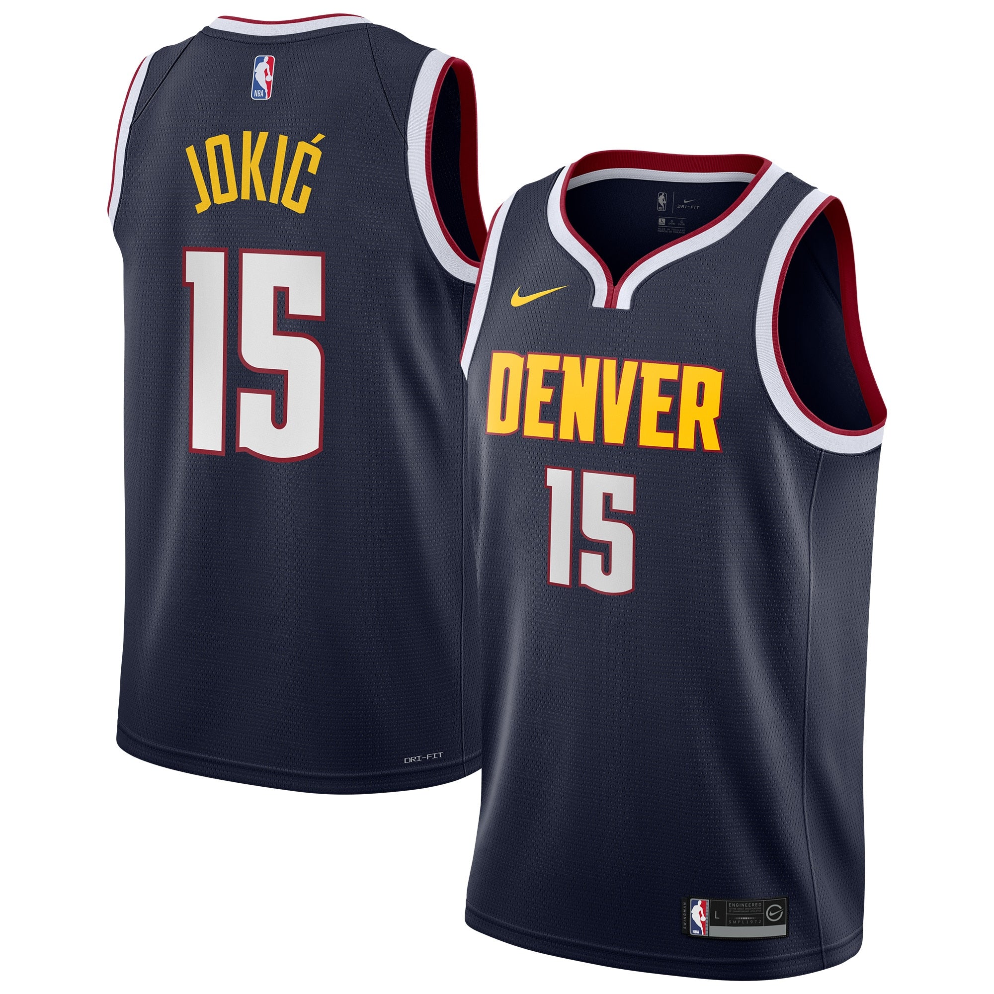 Nikola Jokić Denver Nuggets Swingman Icon Jersey - Youth