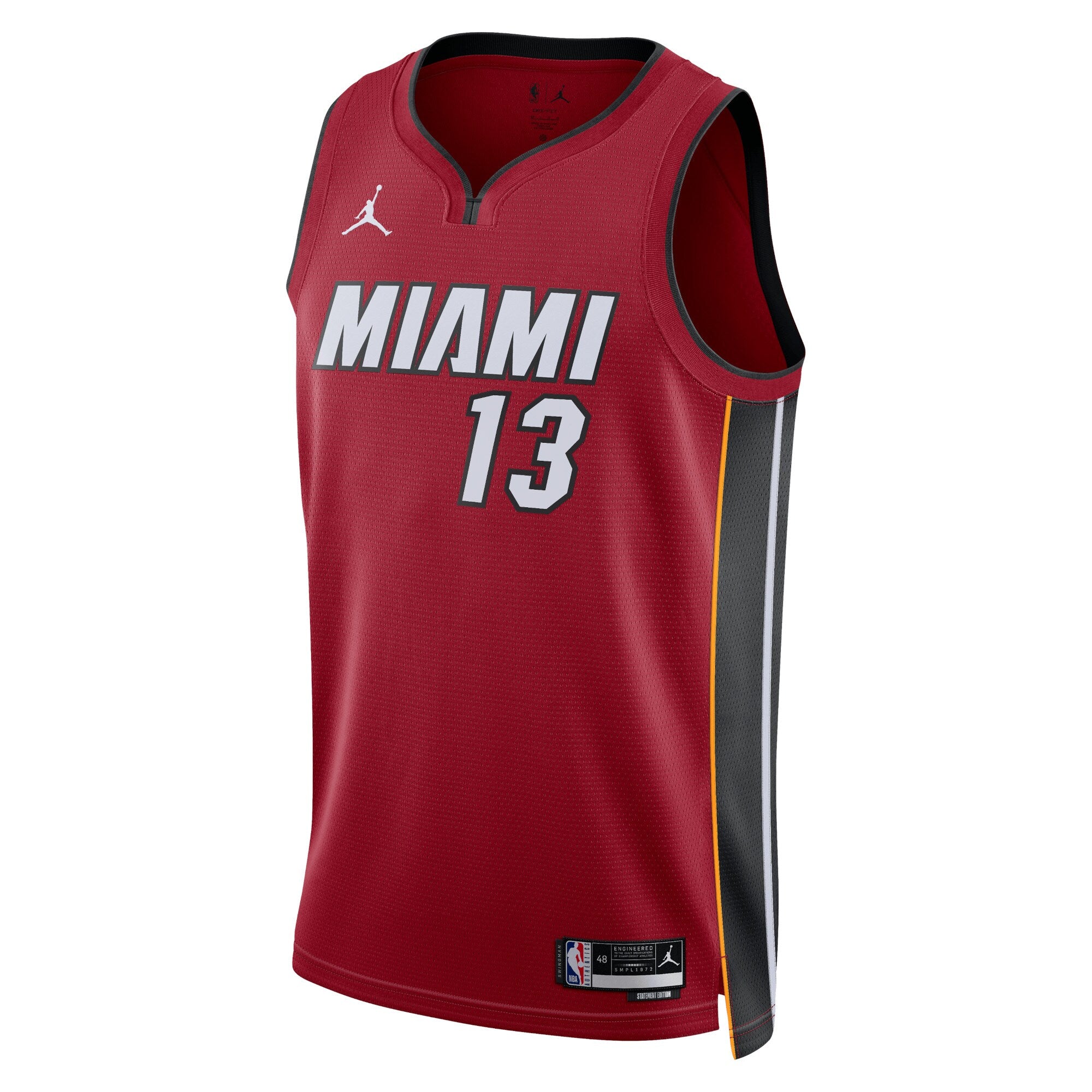 Bam Adebayo Miami Heat Statement Edition Swingman Jersey - Red - Unisex