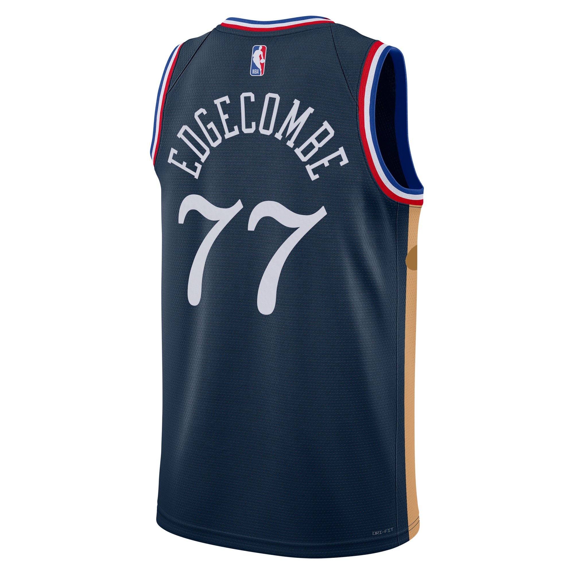 VJ Edgecombe Philadelphia 76ers 2025/26 City Edition Swingman Jersey - Navy - Unisex