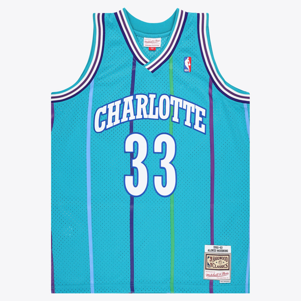 Alonzo Mourning Charlotte Hornets Swingman Jersey
