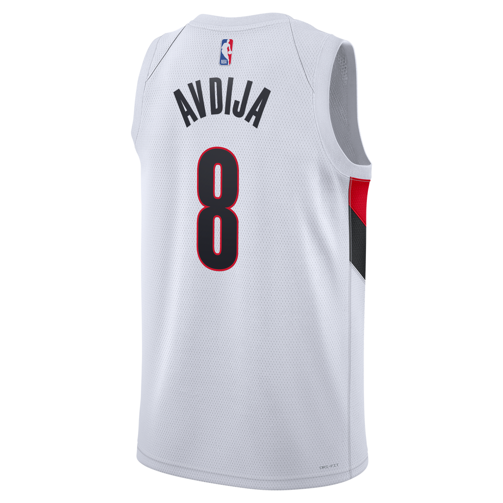 Deni Avdija Portland Trail Blazers Association Edition Replica Swingman Jersey - White - Unisex