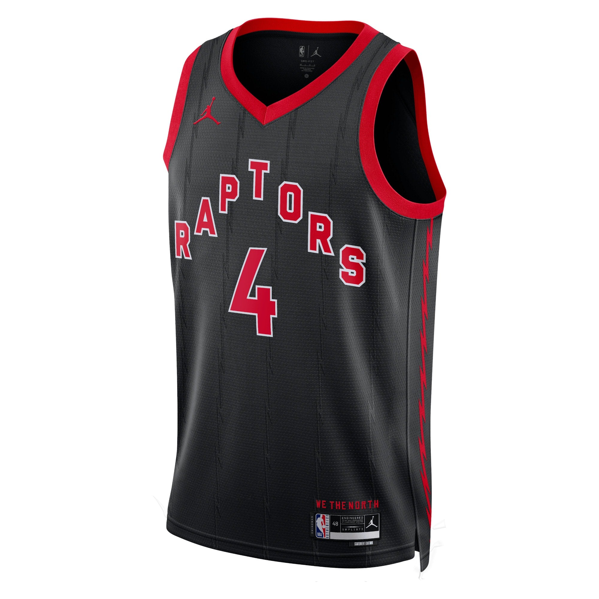 Scottie Barnes Toronto Raptors Statement Edition Swingman Jersey - Black - Unisex