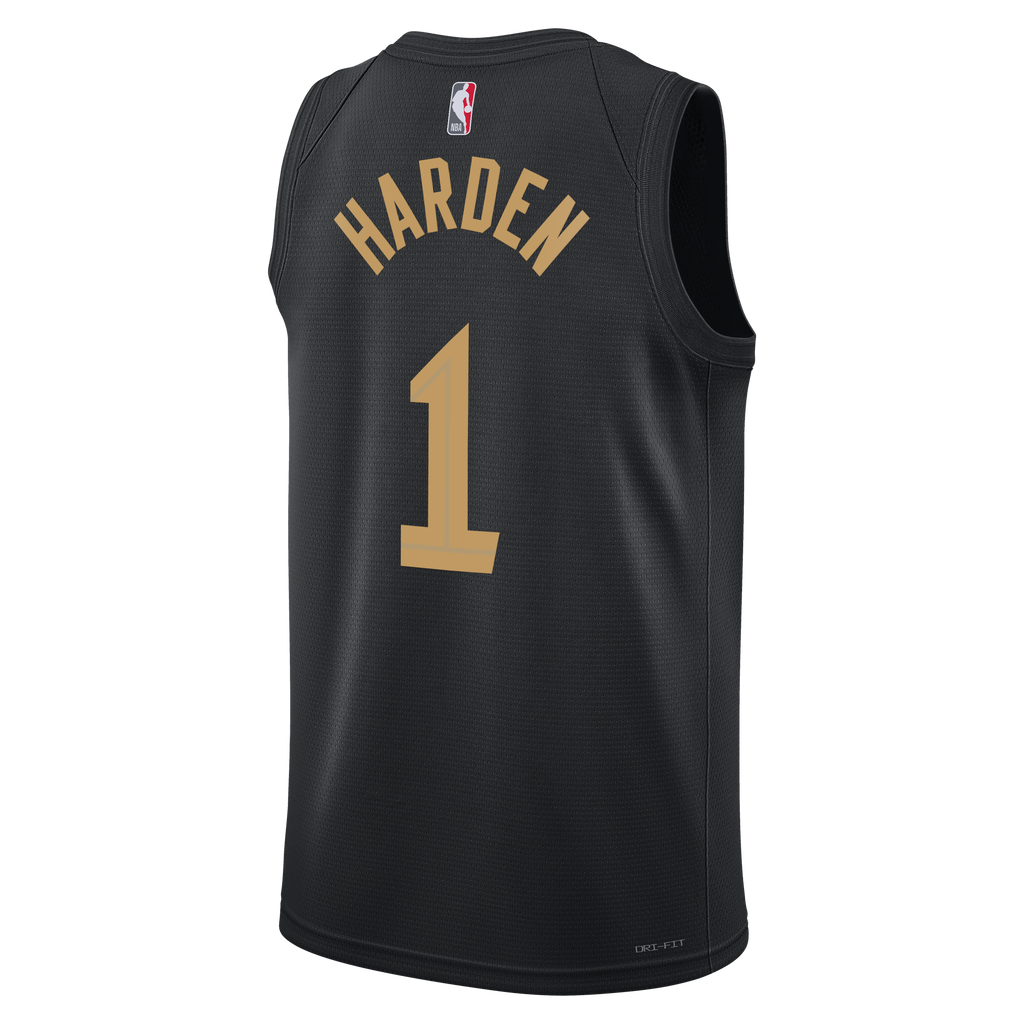 James Harden Cleveland Cavaliers Statement Edition Swingman Jersey - Black - Unisex