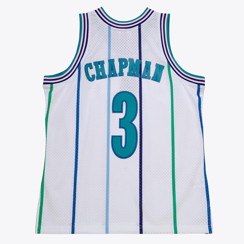 Rex Chapman Charlotte Hornets 1988 Authentic Jersey - White