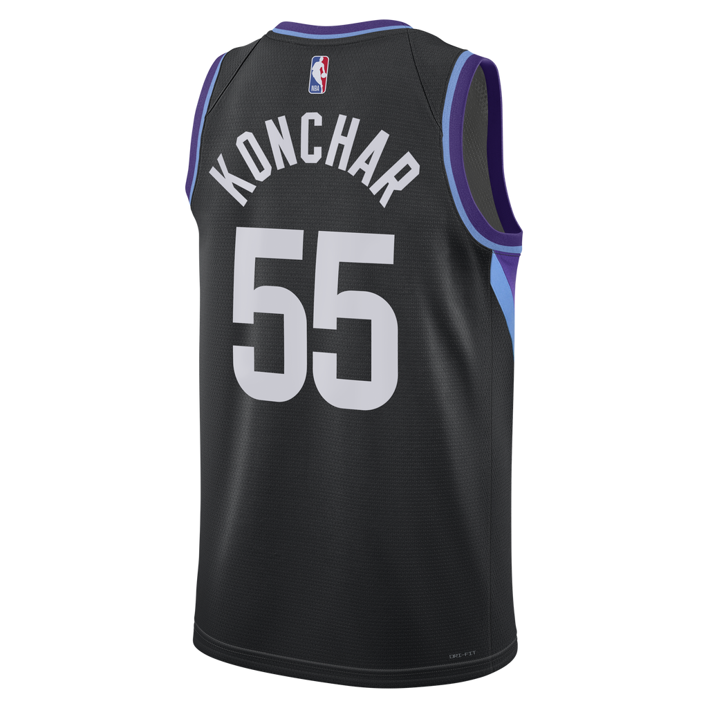 John Konchar Utah Jazz Statement Edition Swingman Jersey - Black - Unisex