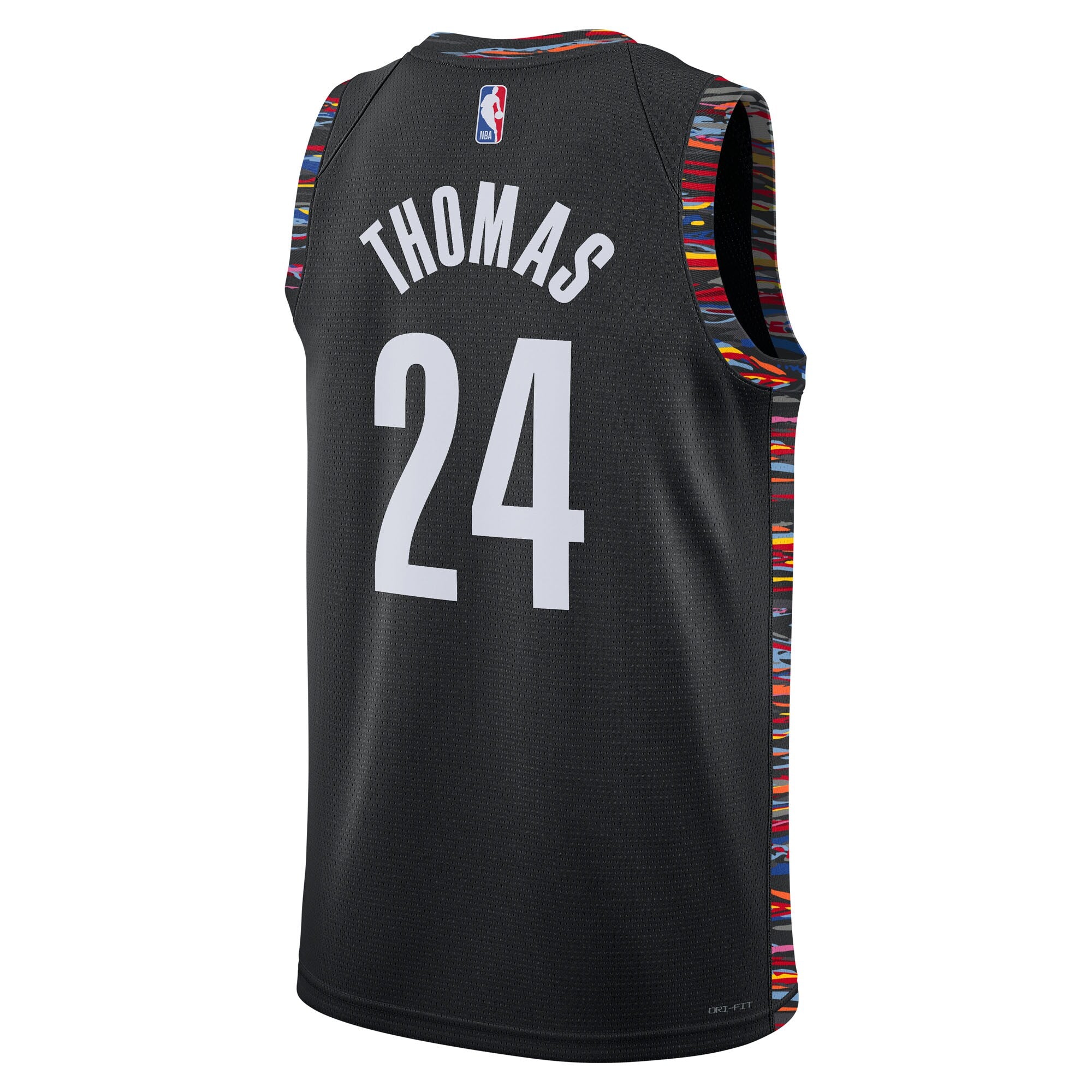Cam Thomas Brooklyn Nets 2025/26 City Edition Swingman Jersey - Black - Unisex