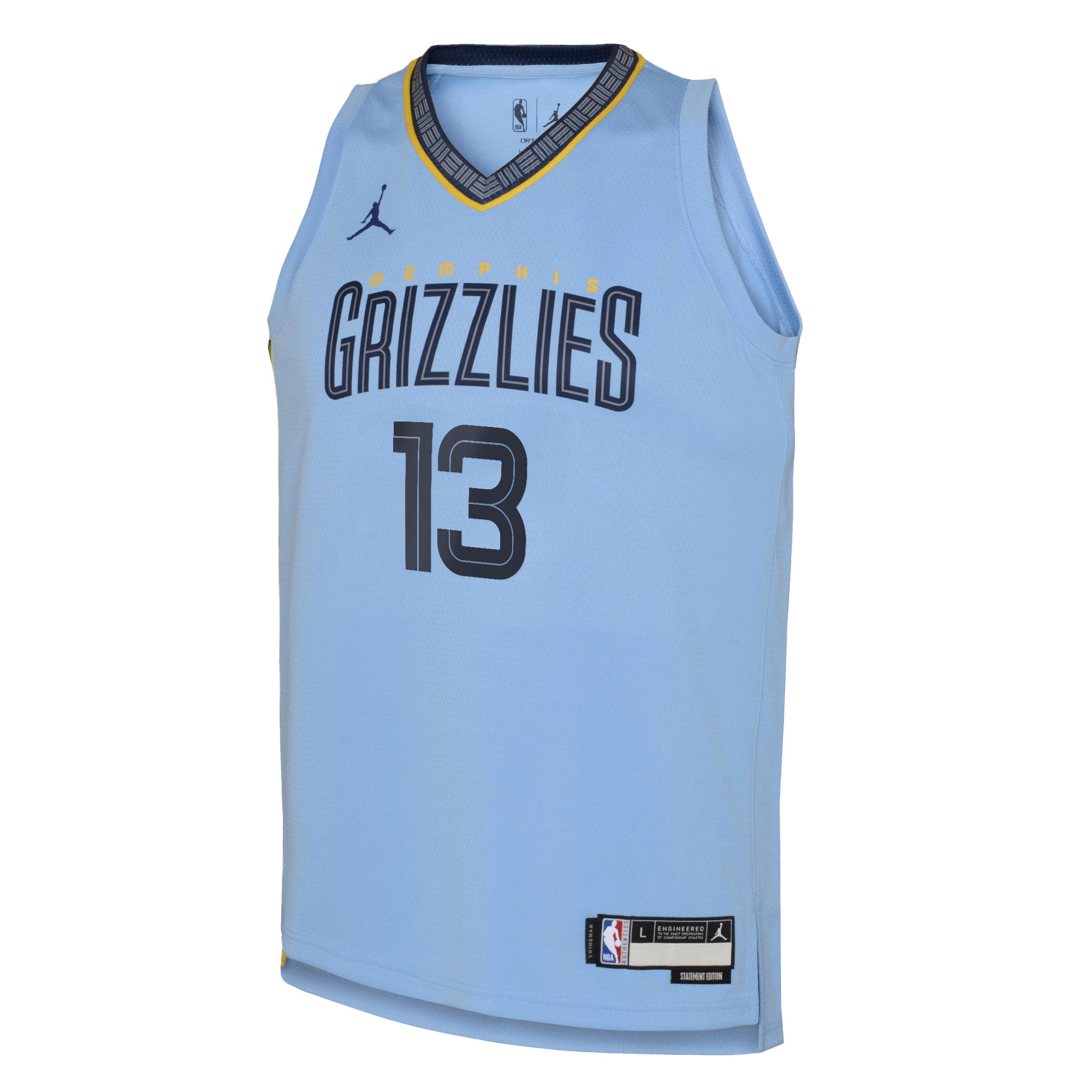 Jaren Jackson Jr. Memphis Grizzlies Statement Edition Swingman Jersey - Light Blue - Youth