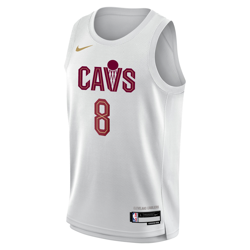Dennis Schröder Cleveland Cavaliers Association Edition Swingman Jersey - White - Youth