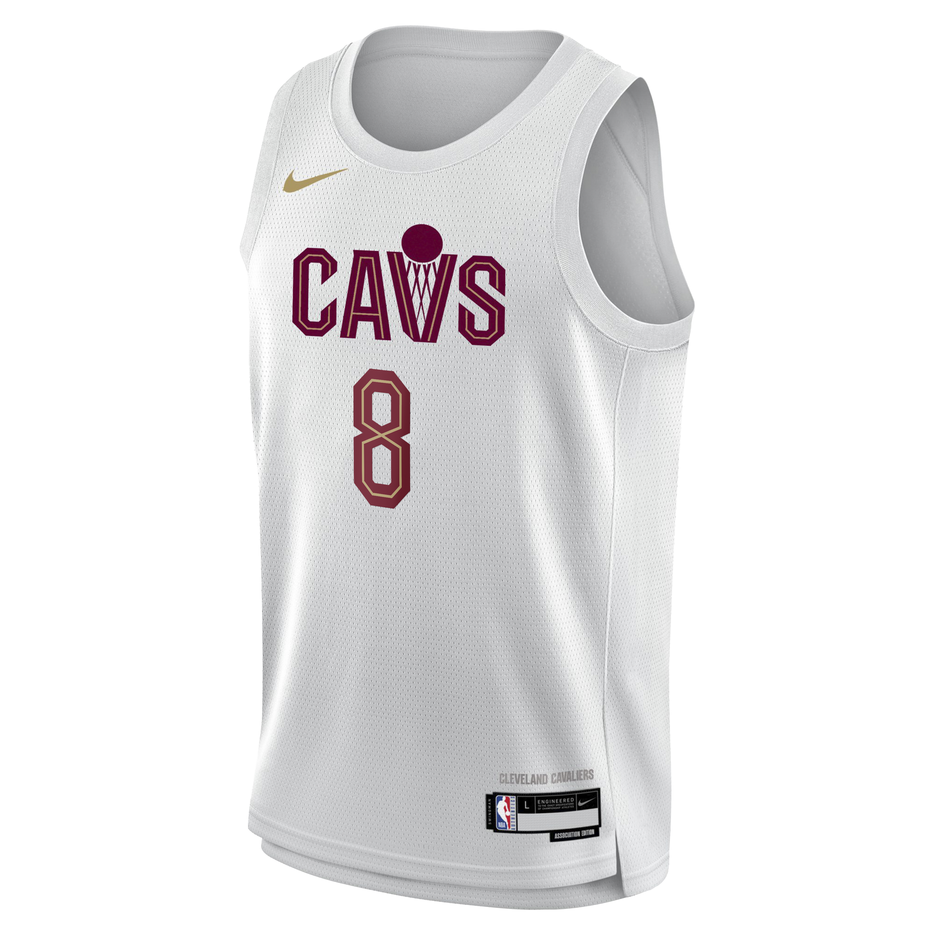 Dennis Schröder Cleveland Cavaliers Association Edition Swingman Jersey - White - Youth