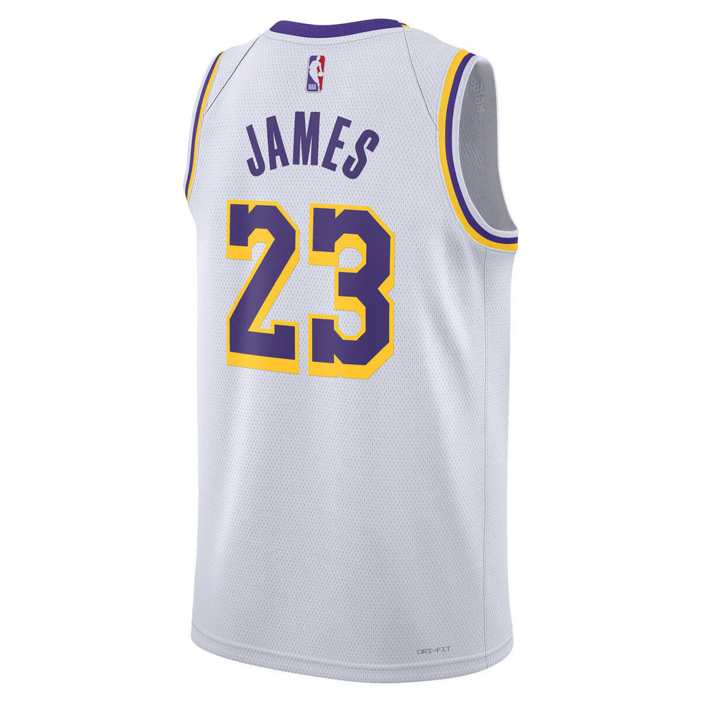 LeBron James Los Angeles Lakers Swingman Association Jersey - Unisex