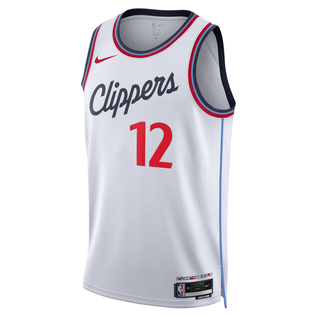 Nick Martinelli Los Angeles Clippers Association Edition Replica Swingman Jersey - White - Unisex