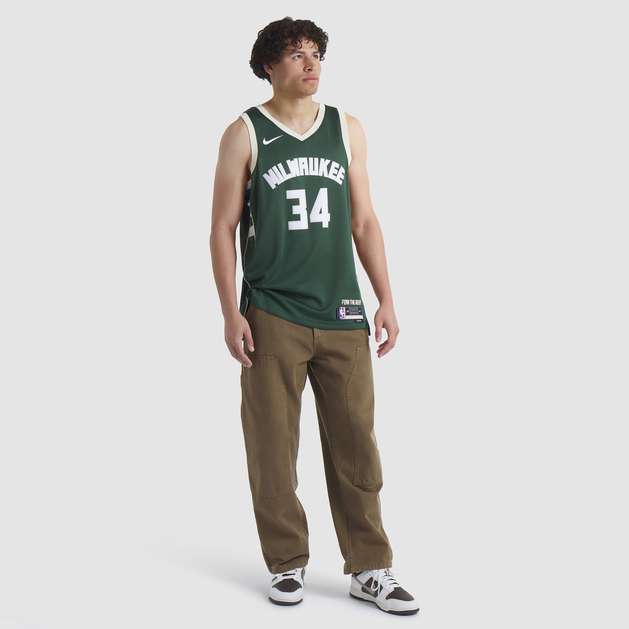 Giannis Antetokounmpo Milwaukee Bucks Swingman Icon Jersey