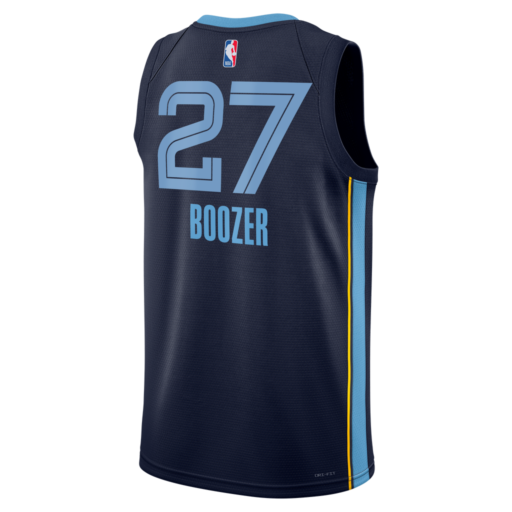 Cameron Boozer Memphis Grizzlies Swingman Icon Jersey - Black - Unisex