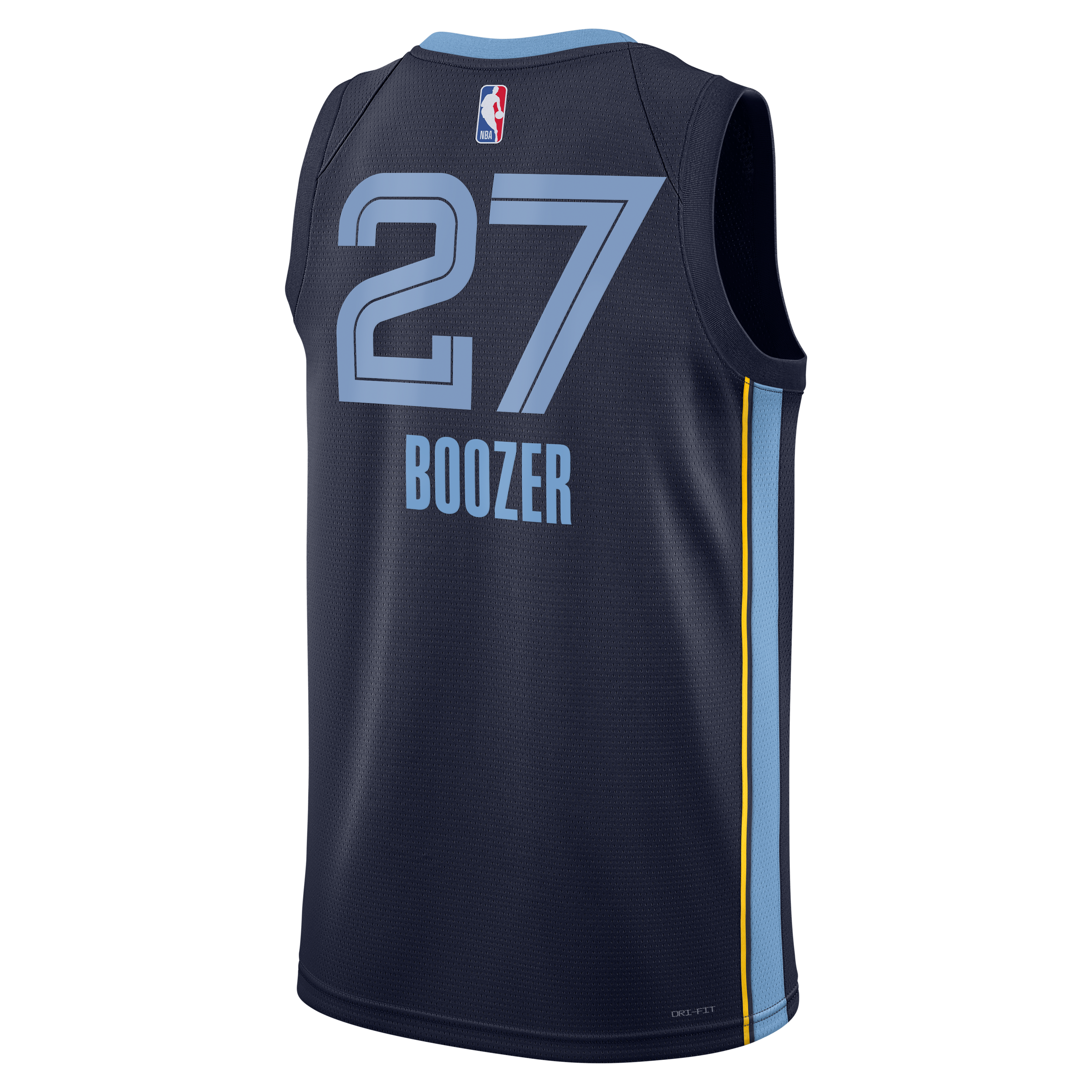 Cameron Boozer Memphis Grizzlies Swingman Icon Jersey - Black - Unisex