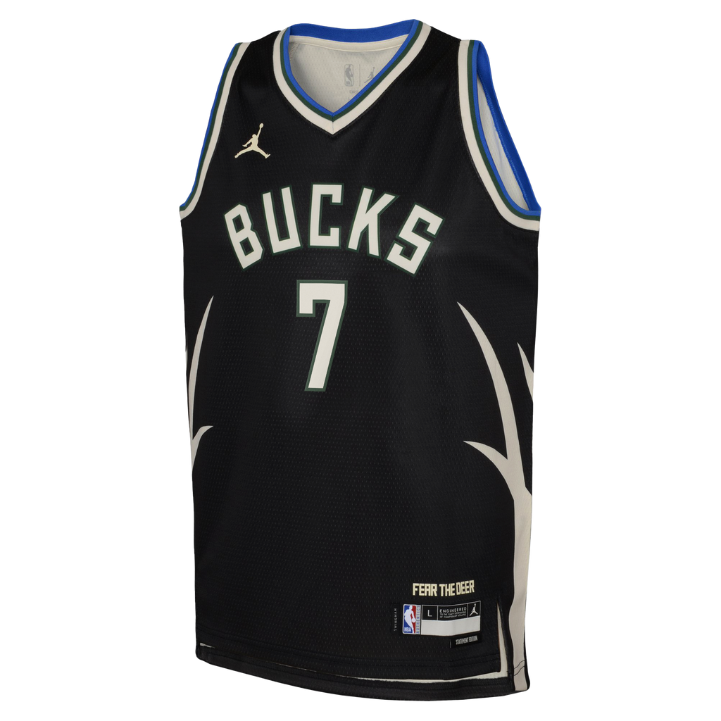 Kevin Porter Jr. Milwaukee Bucks Statement Edition Swingman Jersey - Hunter Green - Youth