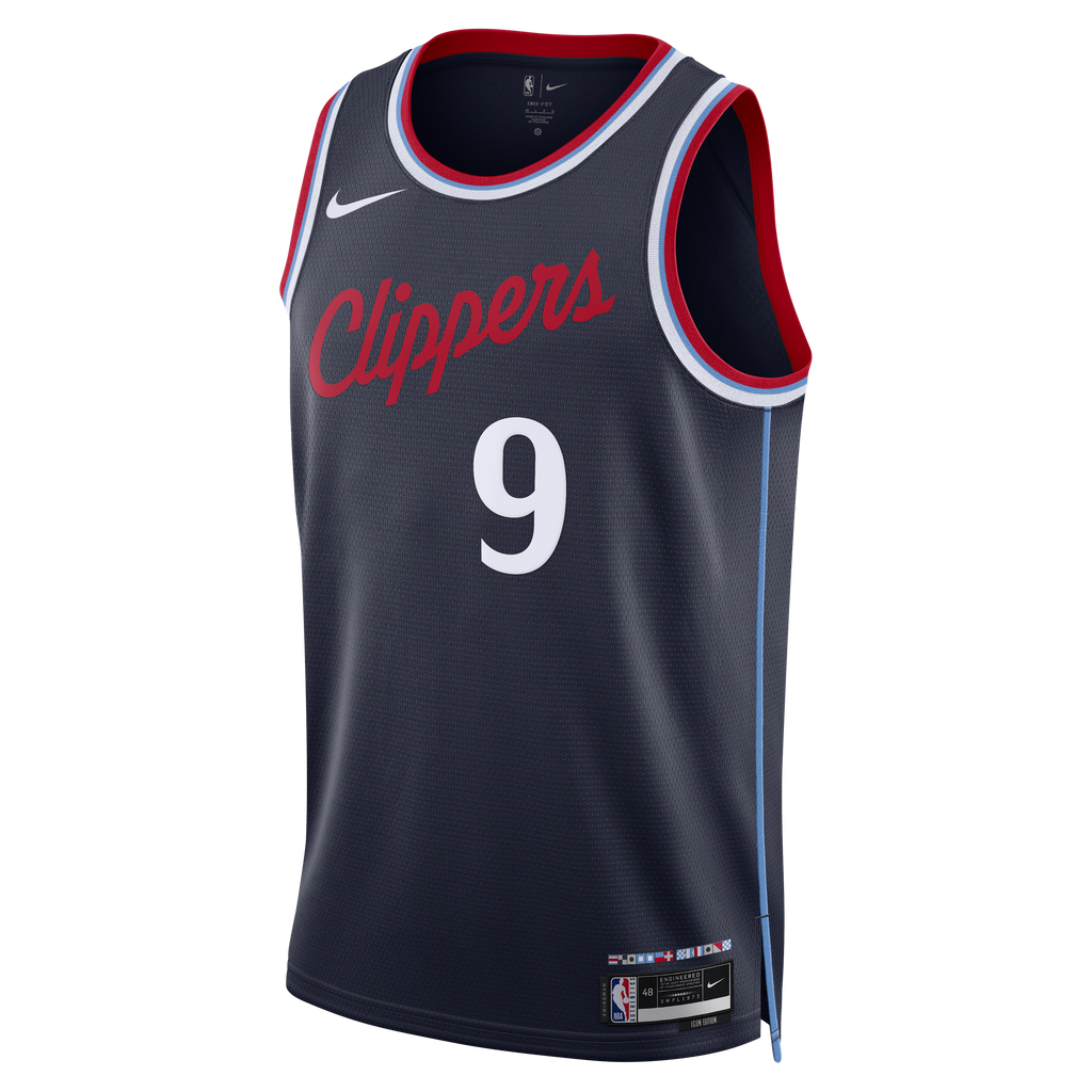 Bennedict Mathurin Los Angeles Clippers Icon Edition Replica Swingman Jersey - Navy - Youth