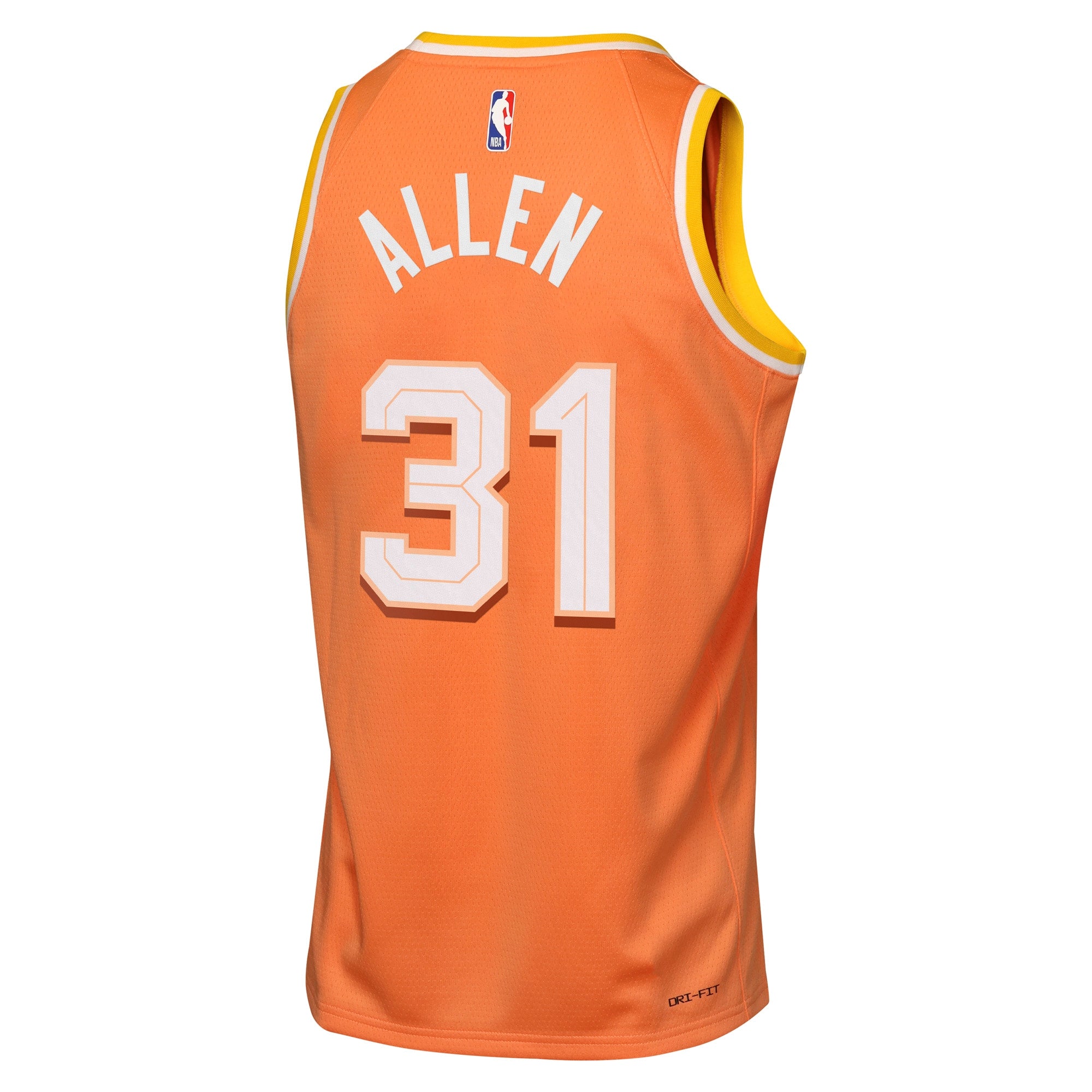 Jarrett Allen Cleveland Cavaliers 2025/26 City Edition Swingman Jersey - Orange - Youth