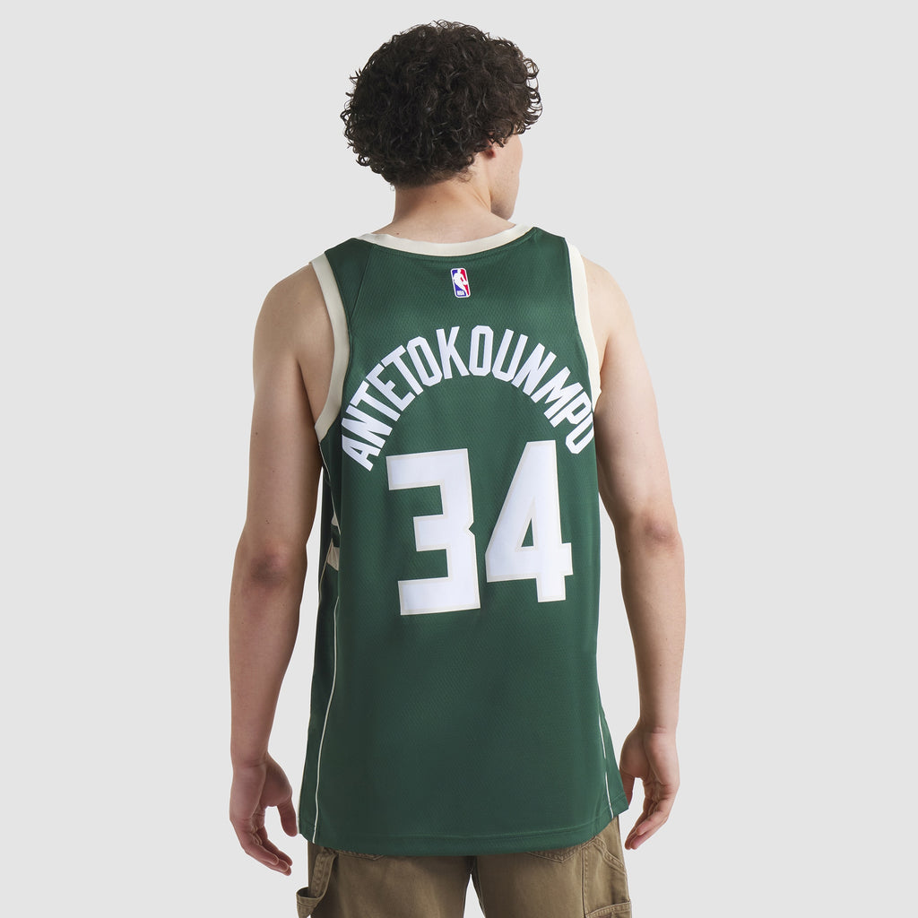 Giannis Antetokounmpo Milwaukee Bucks Dri-Fit Swingman Jersey