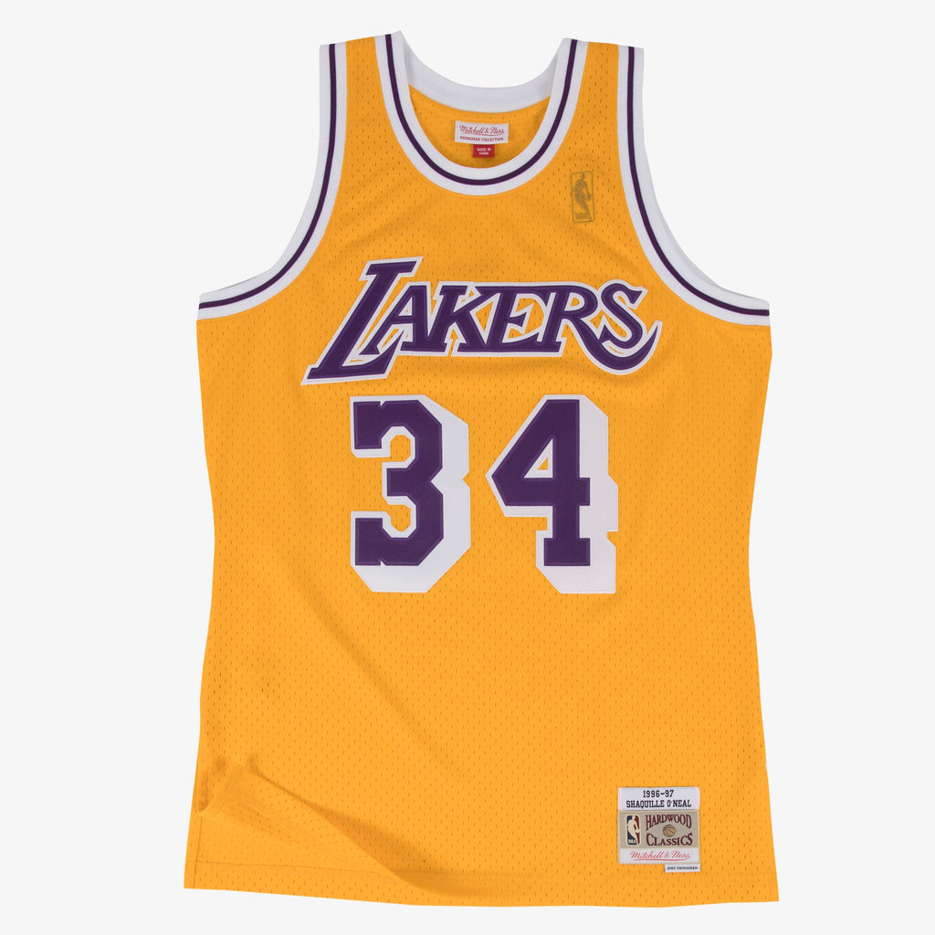 Shaquille O'Neal Los Angeles Lakers 1996 Swingman Jersey