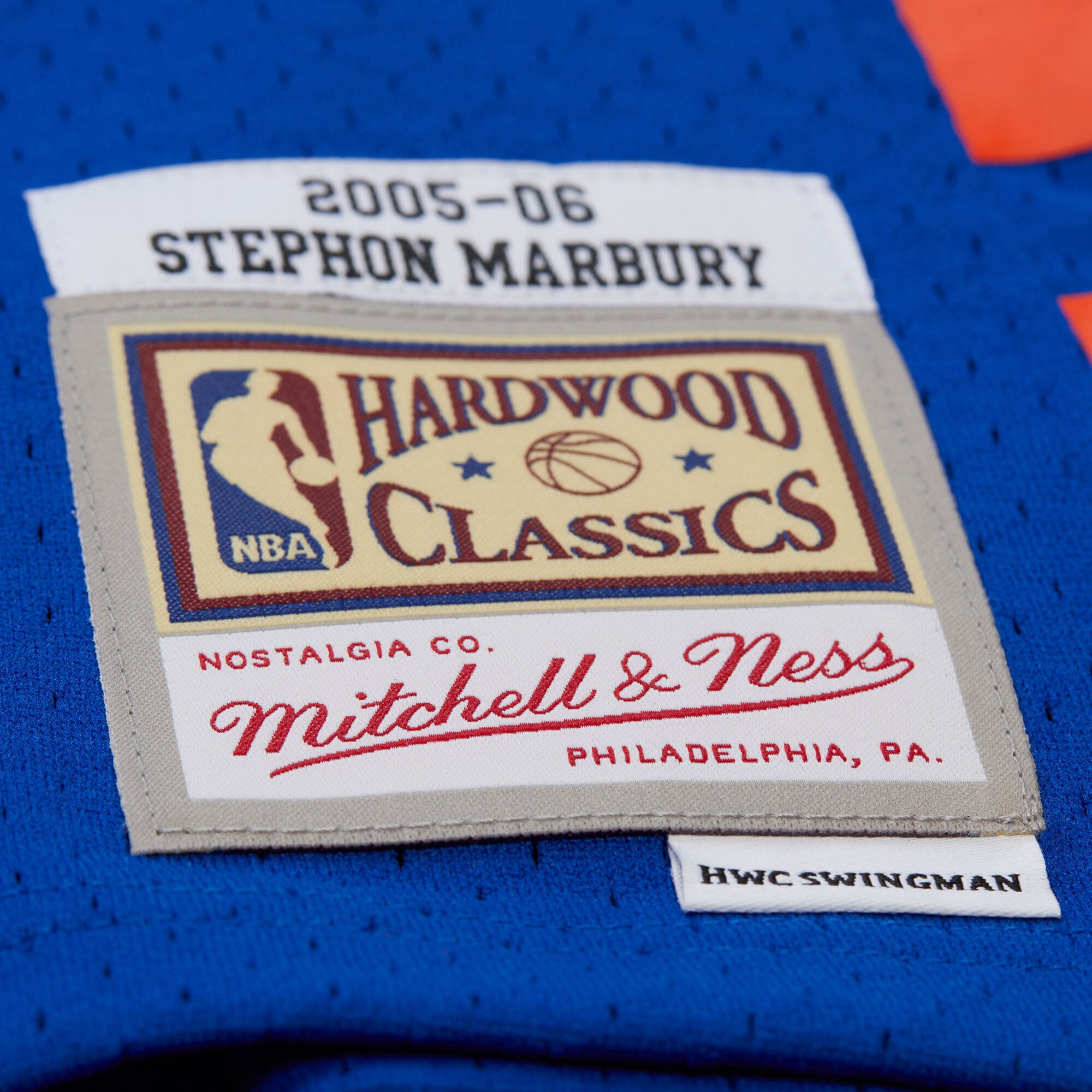 Stephon Marbury New York Knicks 2005/06 Hardwood Classics Swingman Jersey - Mens
