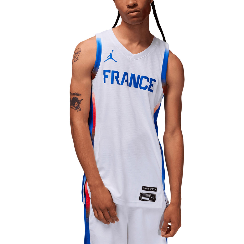 France Basketball Olympics Limited Home Jersey - Unisex