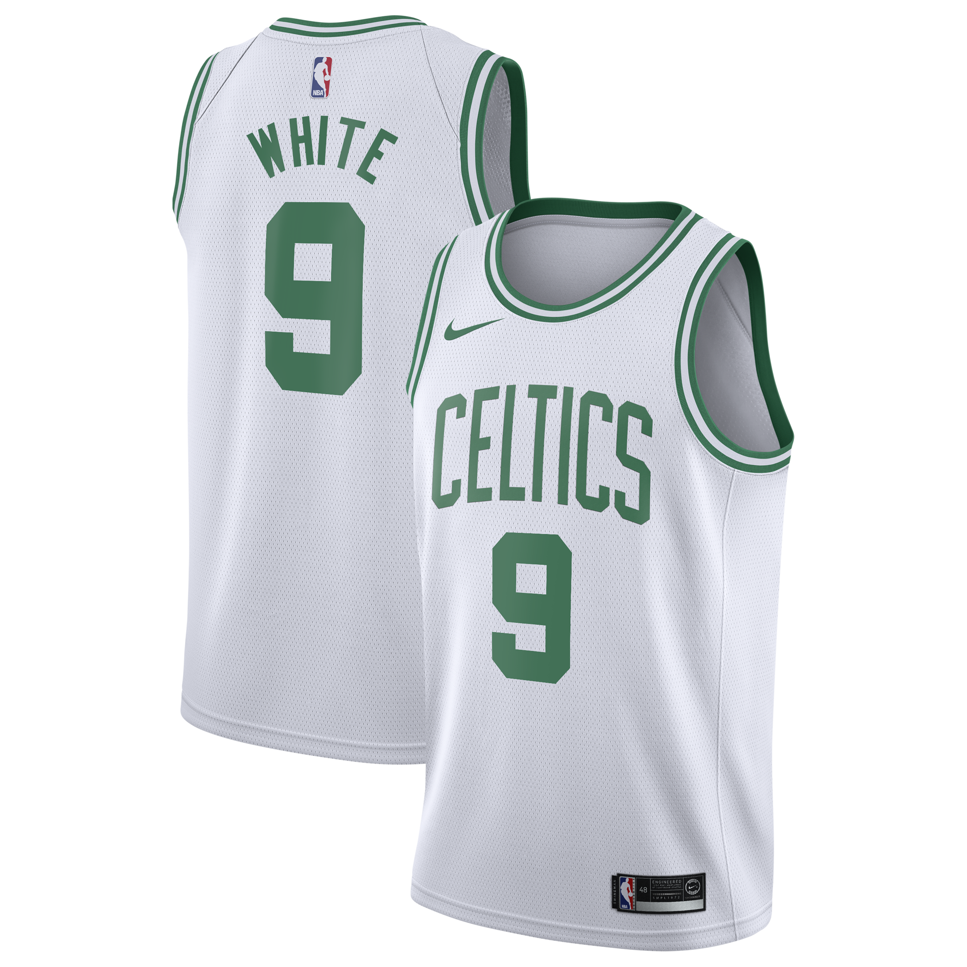 Derrick White Boston Celtics Association Edition Swingman Jersey - White - Youth