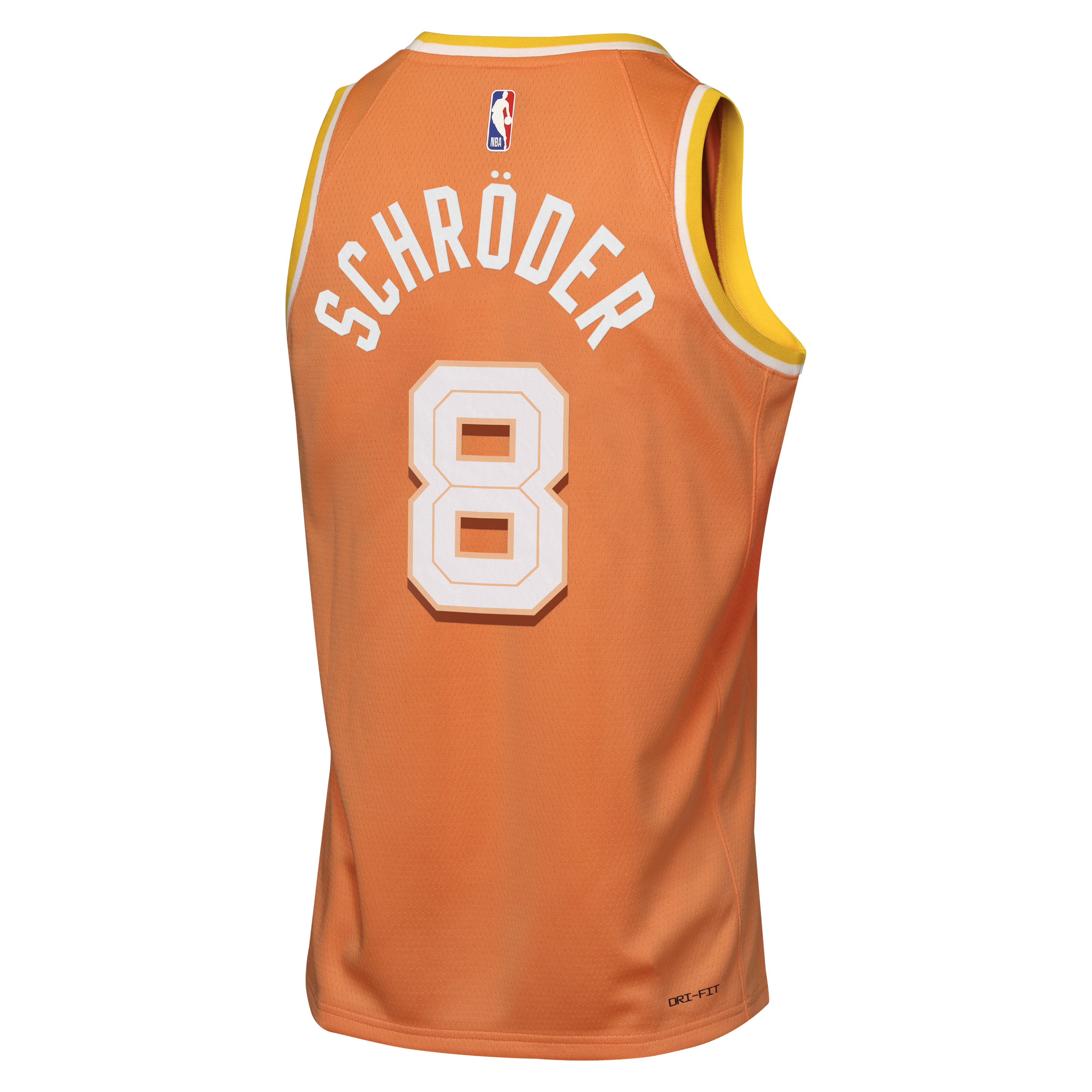 Dennis Schröder Cleveland Cavaliers 2025/26 City Edition Swingman Jersey - Orange - Youth