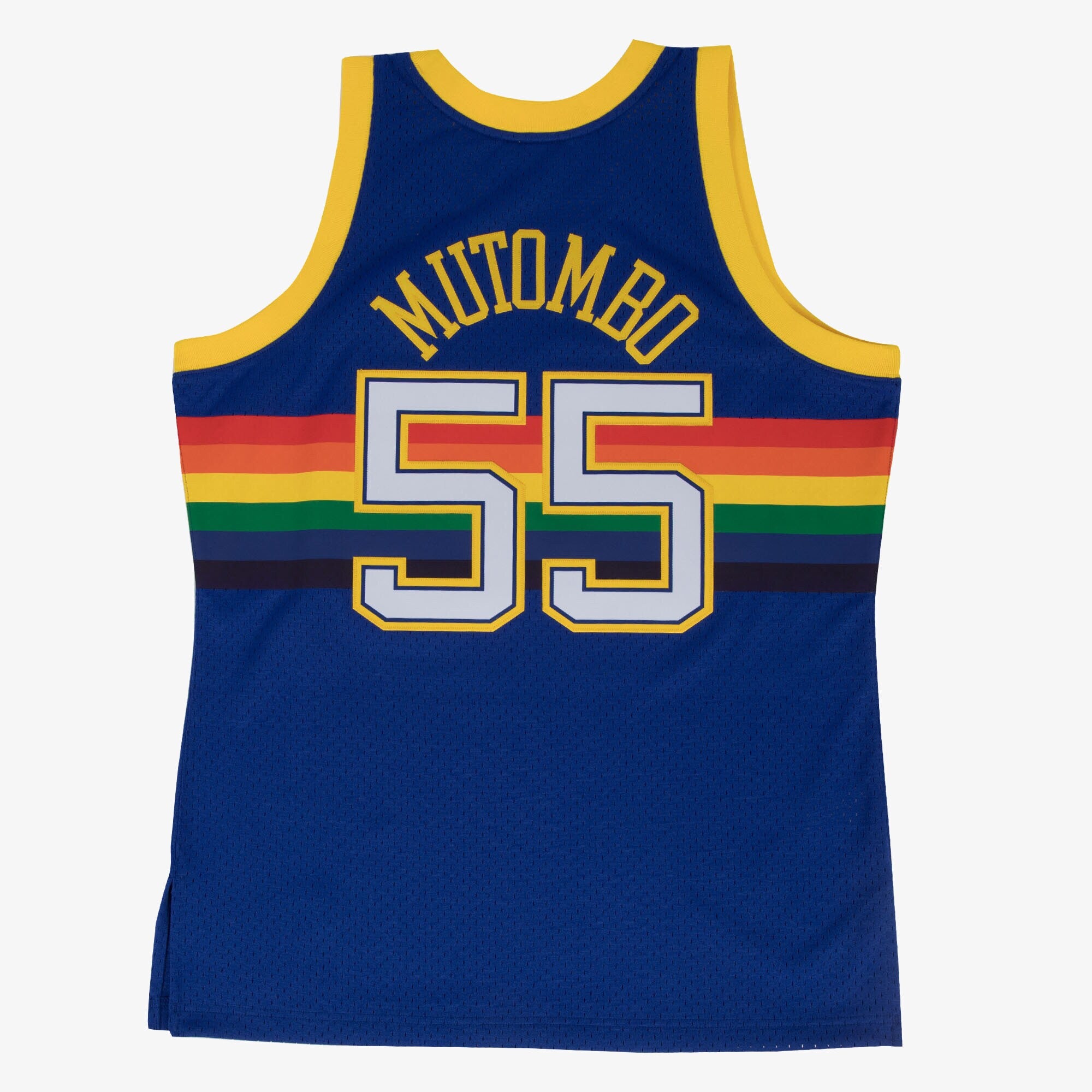 Dikembe Mutombo Denver Nuggets 1991-92 Swingman Road Jersey