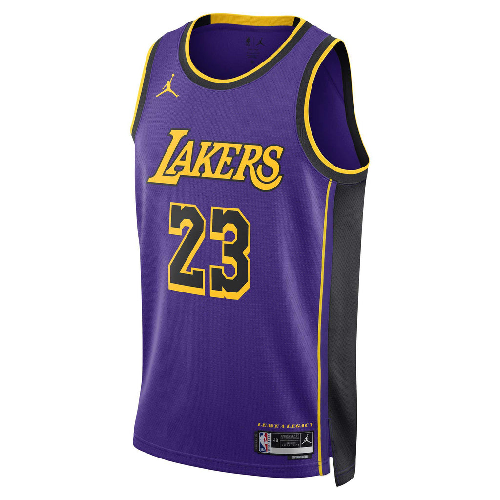 LeBron James Los Angeles Lakers Statement Edition Swingman Jersey - Unisex